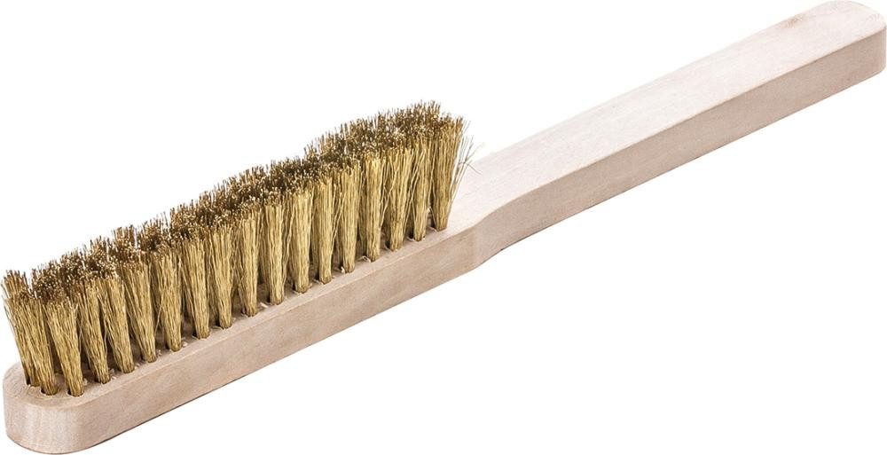 Drahtbürste Feinbürste Messing gewellt 0,15mm Lessmann