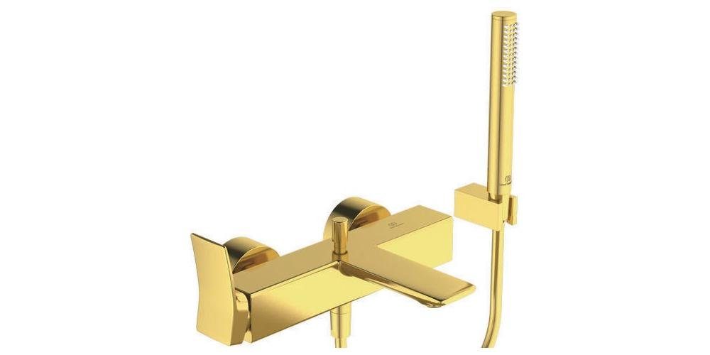 VIGO Bristol Küchenarmatur – 48,3 Cm Hoch, Einhebel, Mattes Gebürstetes Gold, Schwenkbar