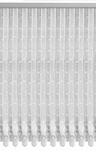Bogenstore Neusser Collection Jacquard Langstore weiß, 245 x, Neusser Collection
