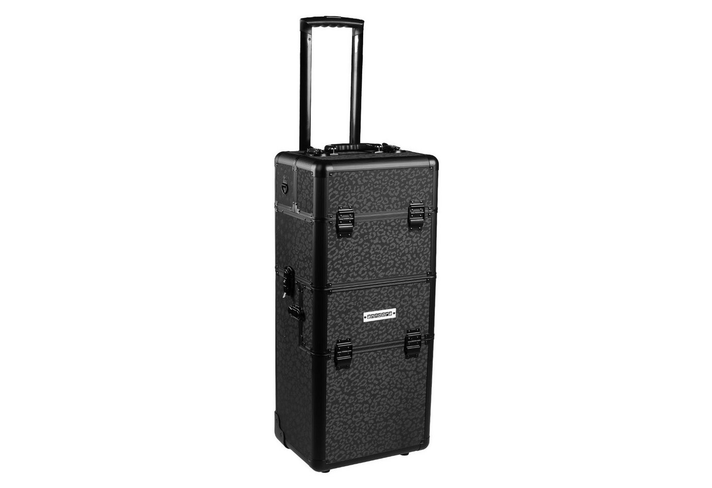 anndora Trolley Beautycase Reisekoffer Rollkoffer, 2 Rollen, variable Fächeraufteilung - abnehmbarer Tragegurt