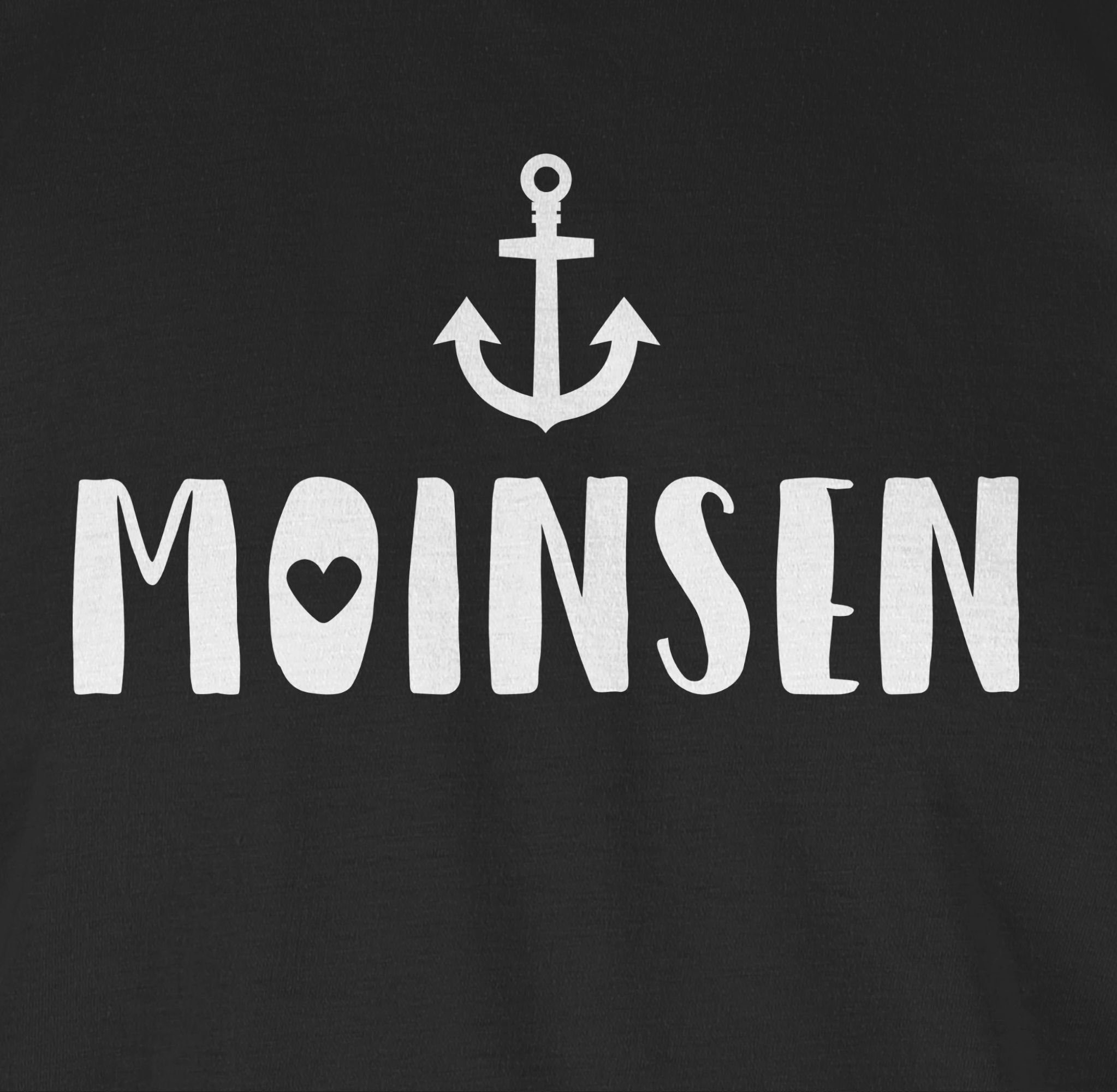 T-Shirt Moinsen 3 Statement Schwarz Shirtracer Sprüche