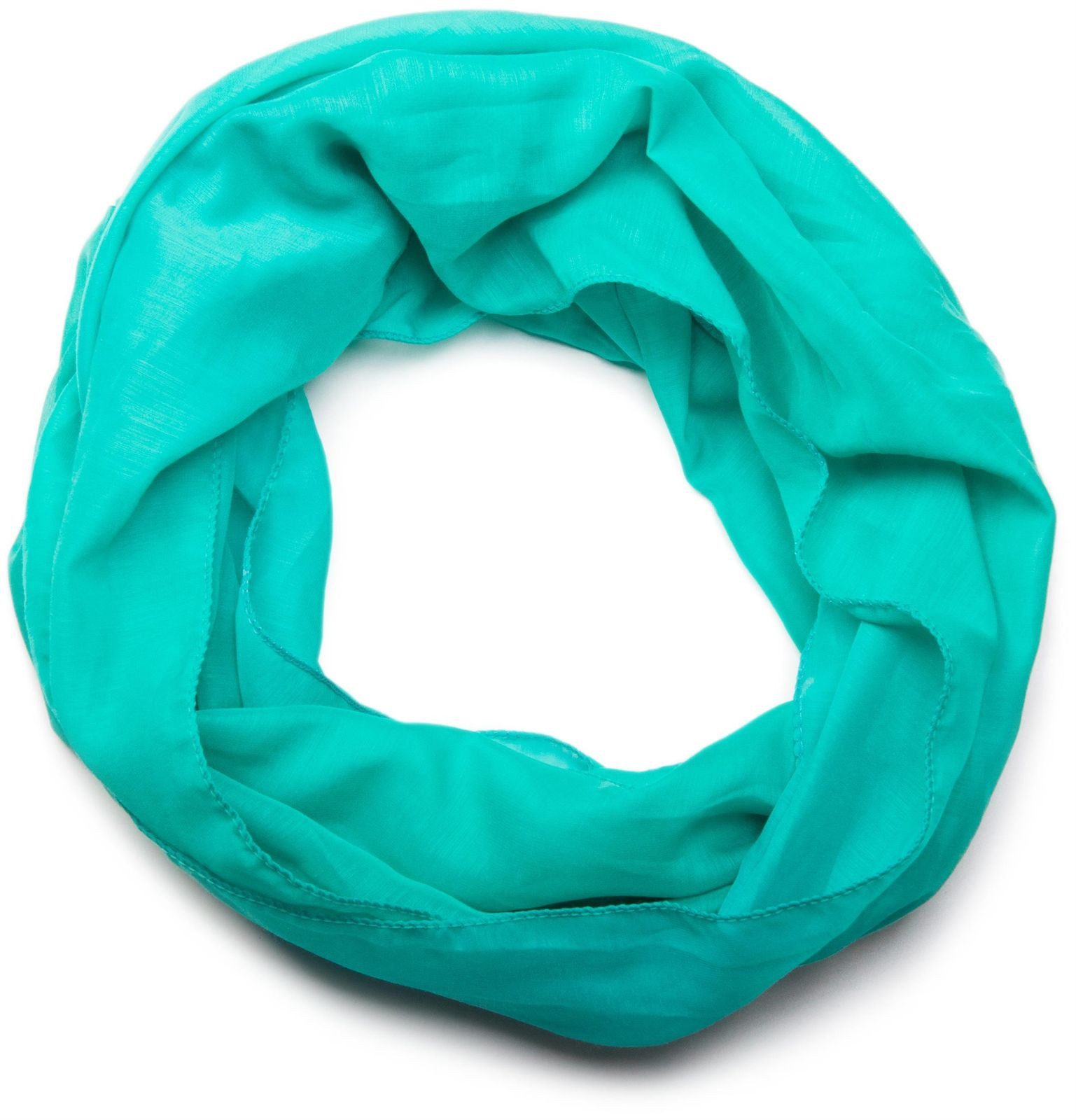 styleBREAKER Loop Seidiger unifarbener Loop, (1-St)