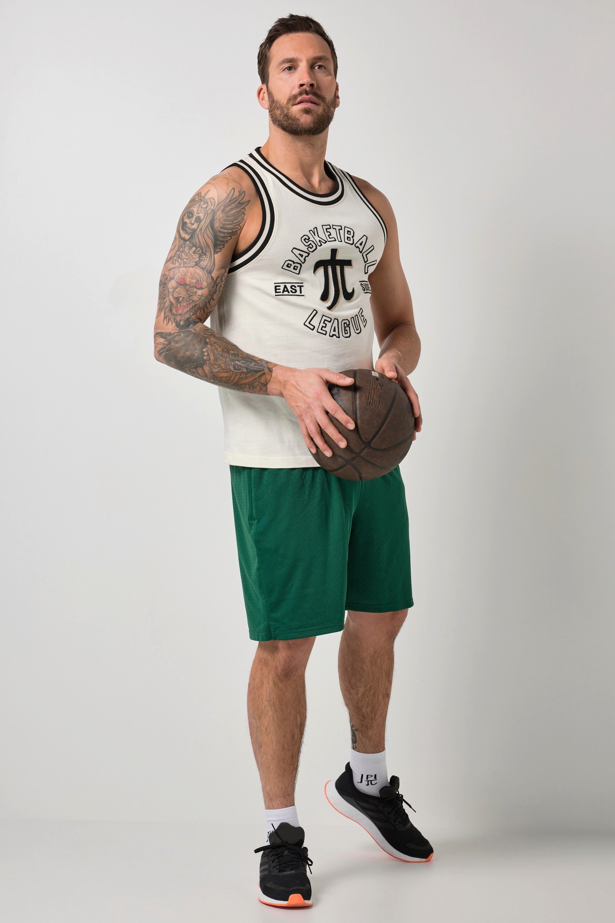 JP1880 T-Shirt Tanktop Fitness Heavy Jersey Brustprint bis 7 XL