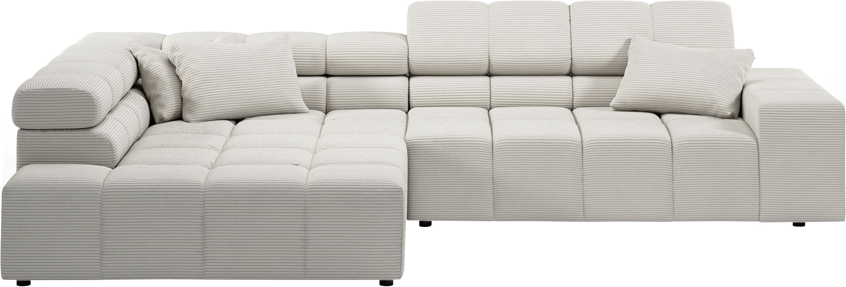 INOSIGN Ecksofa Ancona incl. Kopfteilverstellung, OTTOs günstig online kaufen