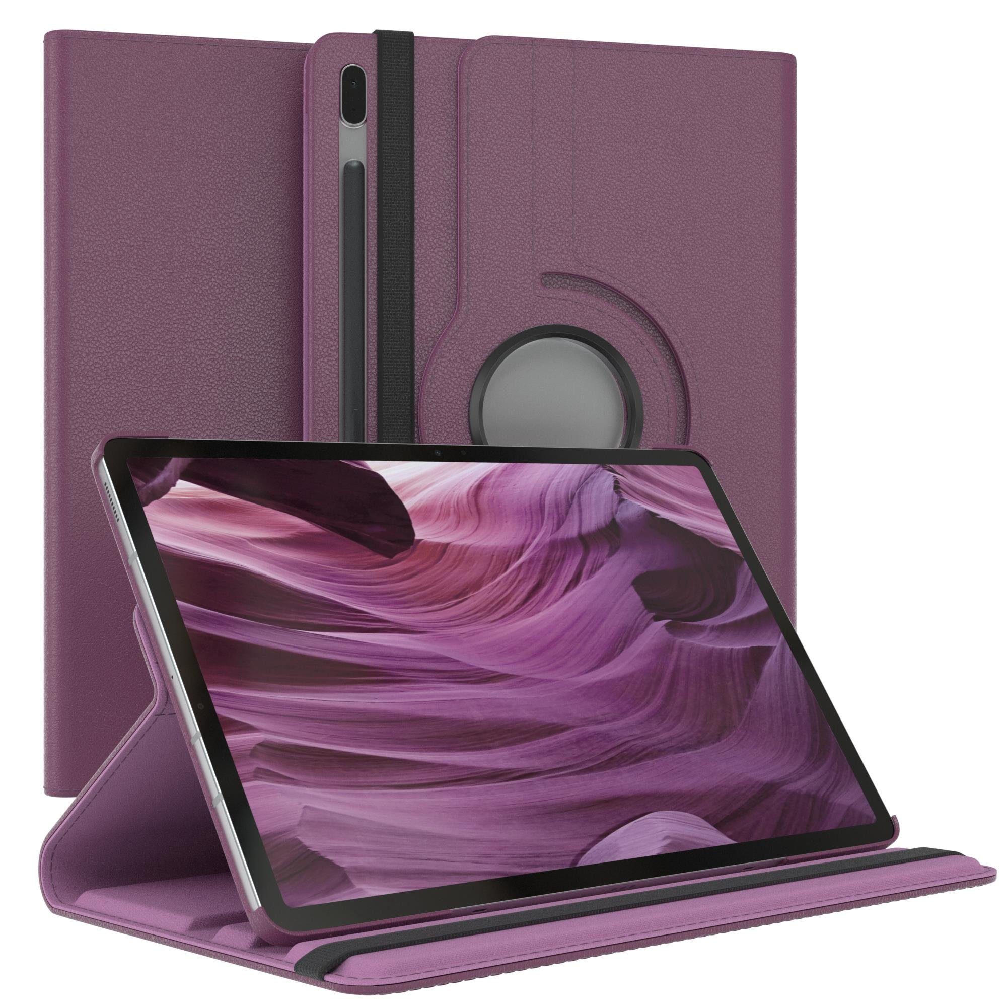 NAUC Tablet Hülle Für Telekom T Tablet 10,4 Zoll – 360° Drehbar, Mit Standfunktion (versch. Farben/Motive)