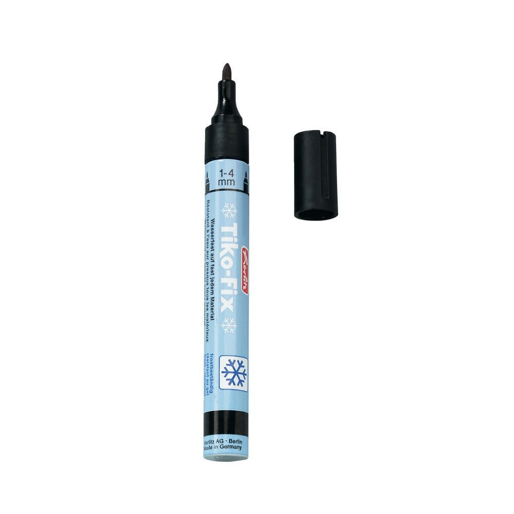 Herlitz Marker herlitz Folienschreiber Tiko Fix 1-4 mm, schwarz