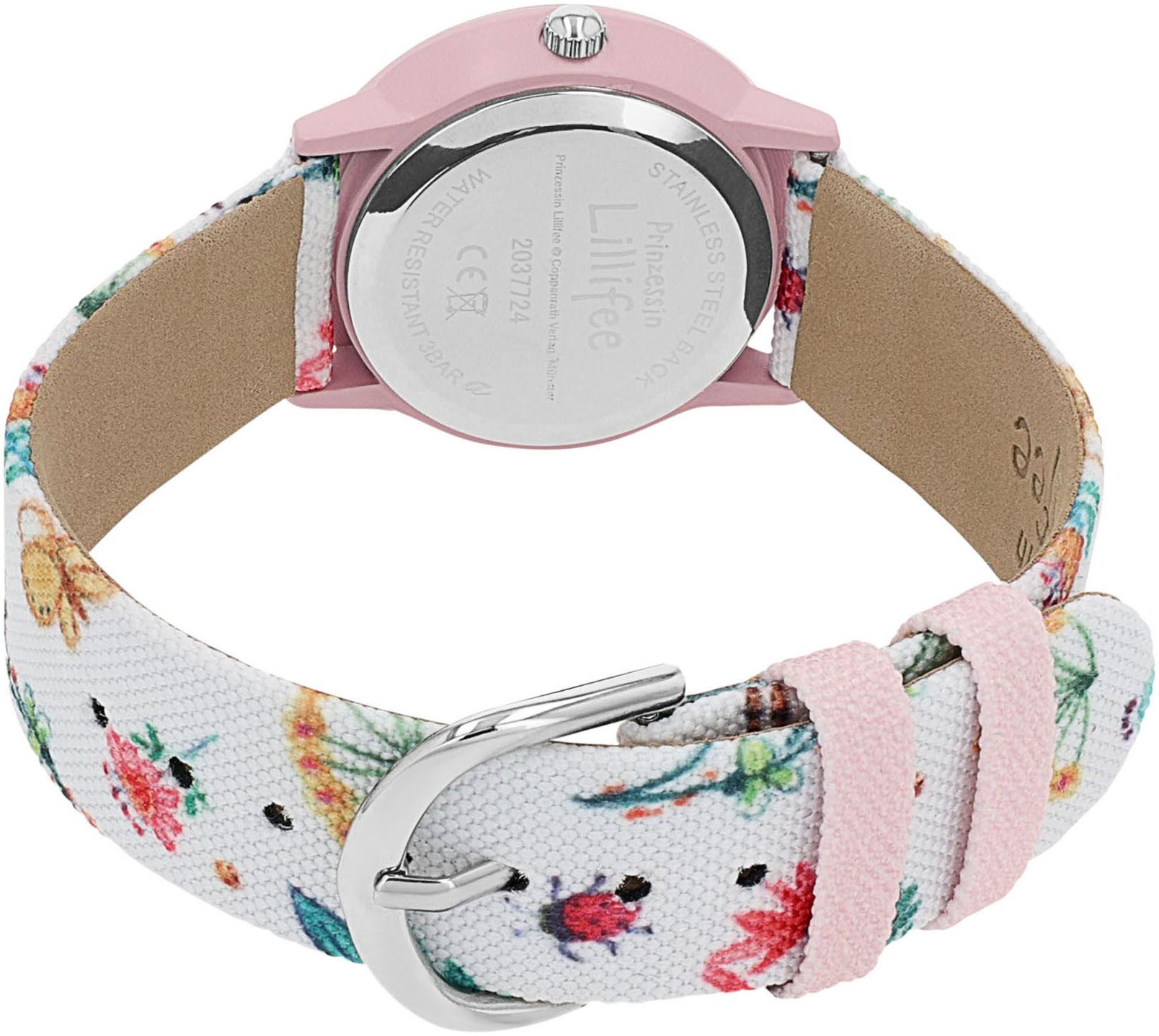 Prinzessin Lillifee Quarzuhr 2037724, Armbanduhr, Kinderuhr, Mädchenuhr, ideal auch als Geschenk