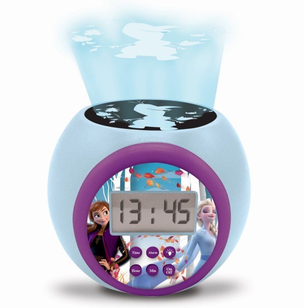 Kinderwecker Disney Frozen Projektions Wecker LED Farbwechsel Timerfunktion Elsa