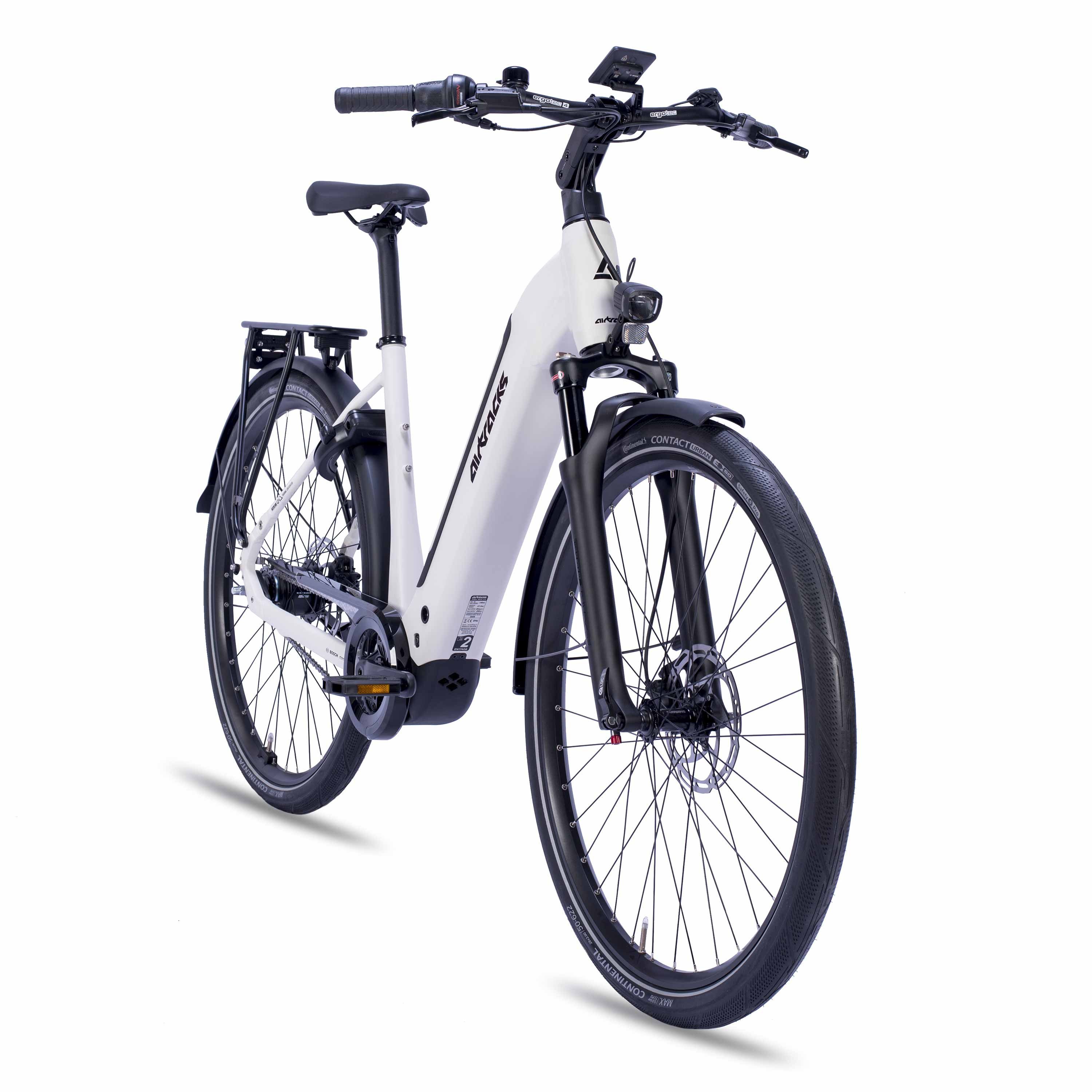 Airtracks E-Bike Cityrad 28 Damen E-Bike CIty Fahrrad LS Wave TERRA CT2 BOSCH Performance Line, 8 Gang Shimano Shimano Nexus 8 Schaltwerk, Nabenschaltung, Mittelmotor, 600 Wh, (Akku PowerTube 600Wh, Smart System), Display Intuvia 100, Tiefeinsteiger, Größen 45 50 55 cm -Mod.2026