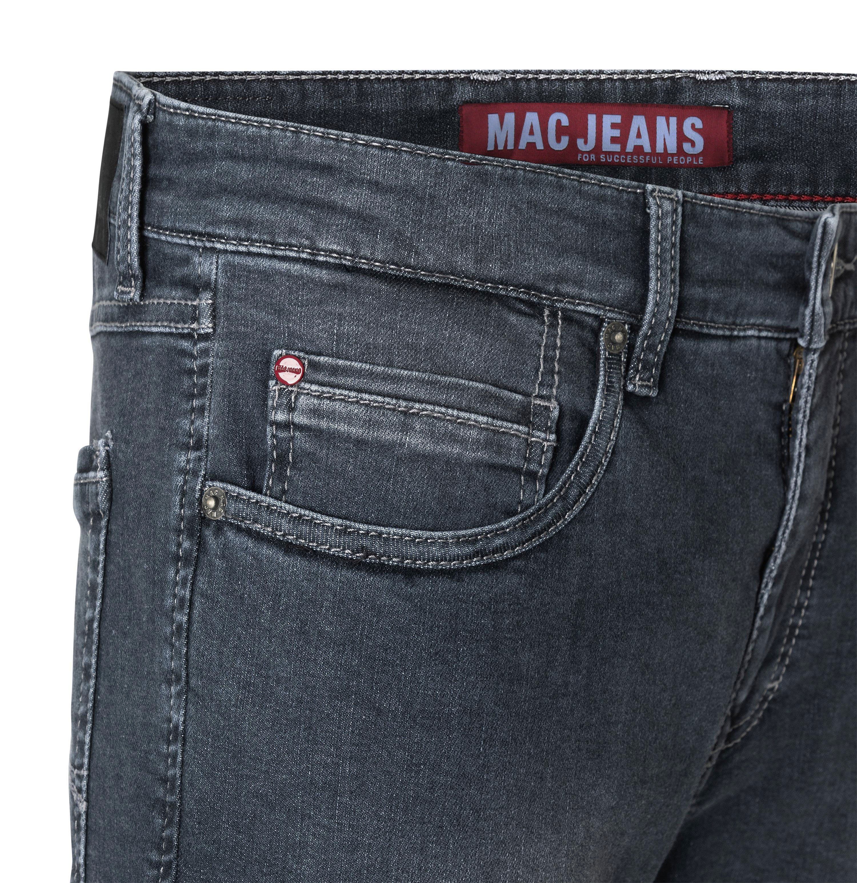 MAC 5-Pocket-Jeans Arne Grey Stretch-Denim H829 Pipe Vintage