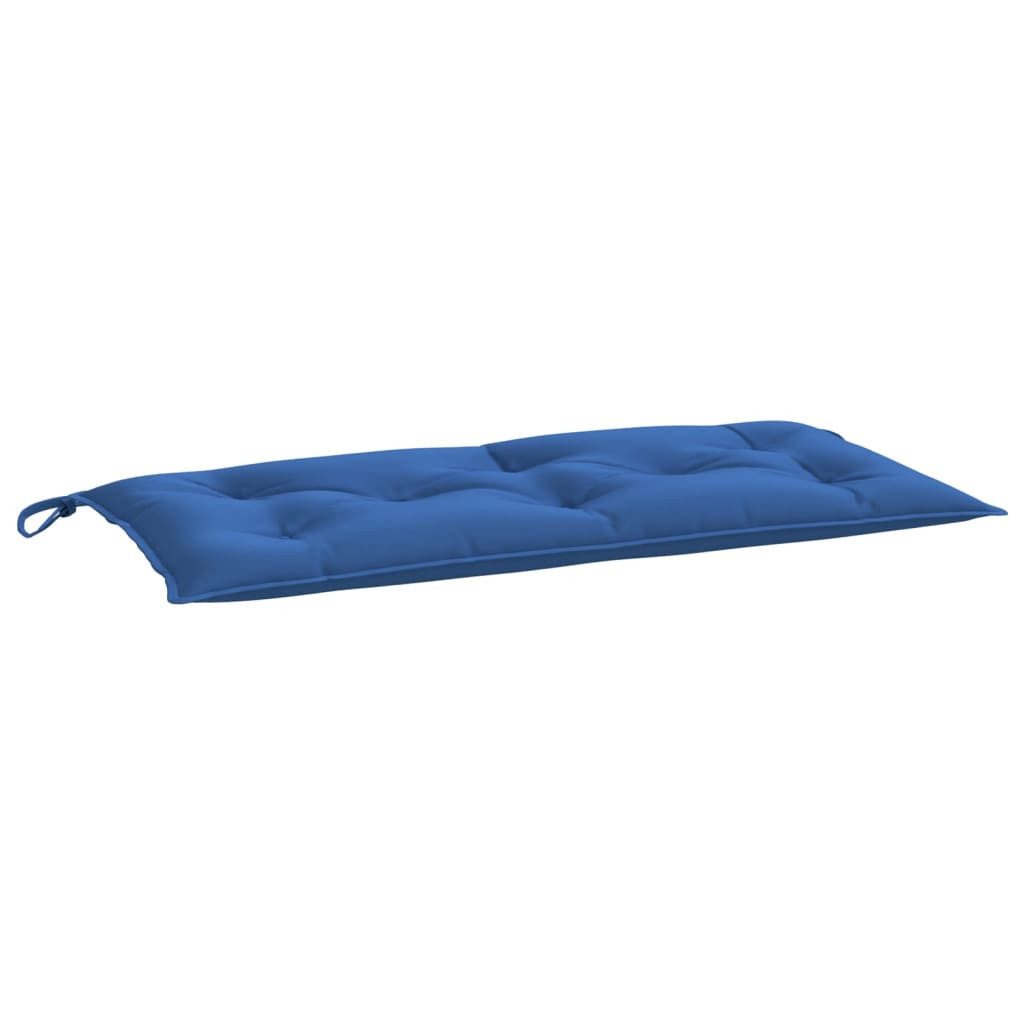 vidaXL Sitzauflage Gartenbank-Auflage Blau 110x50x7 cm günstig online kaufen
