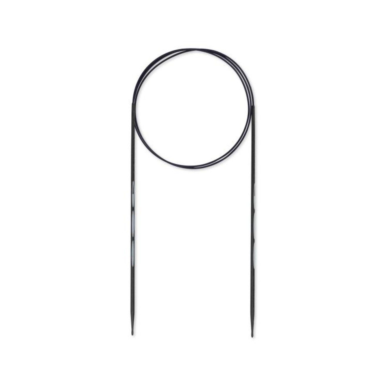 Prym Stricknadeln Rundstricknadel Ergonomics Carbon 2,50 mm 80 cm alabaster-weiß