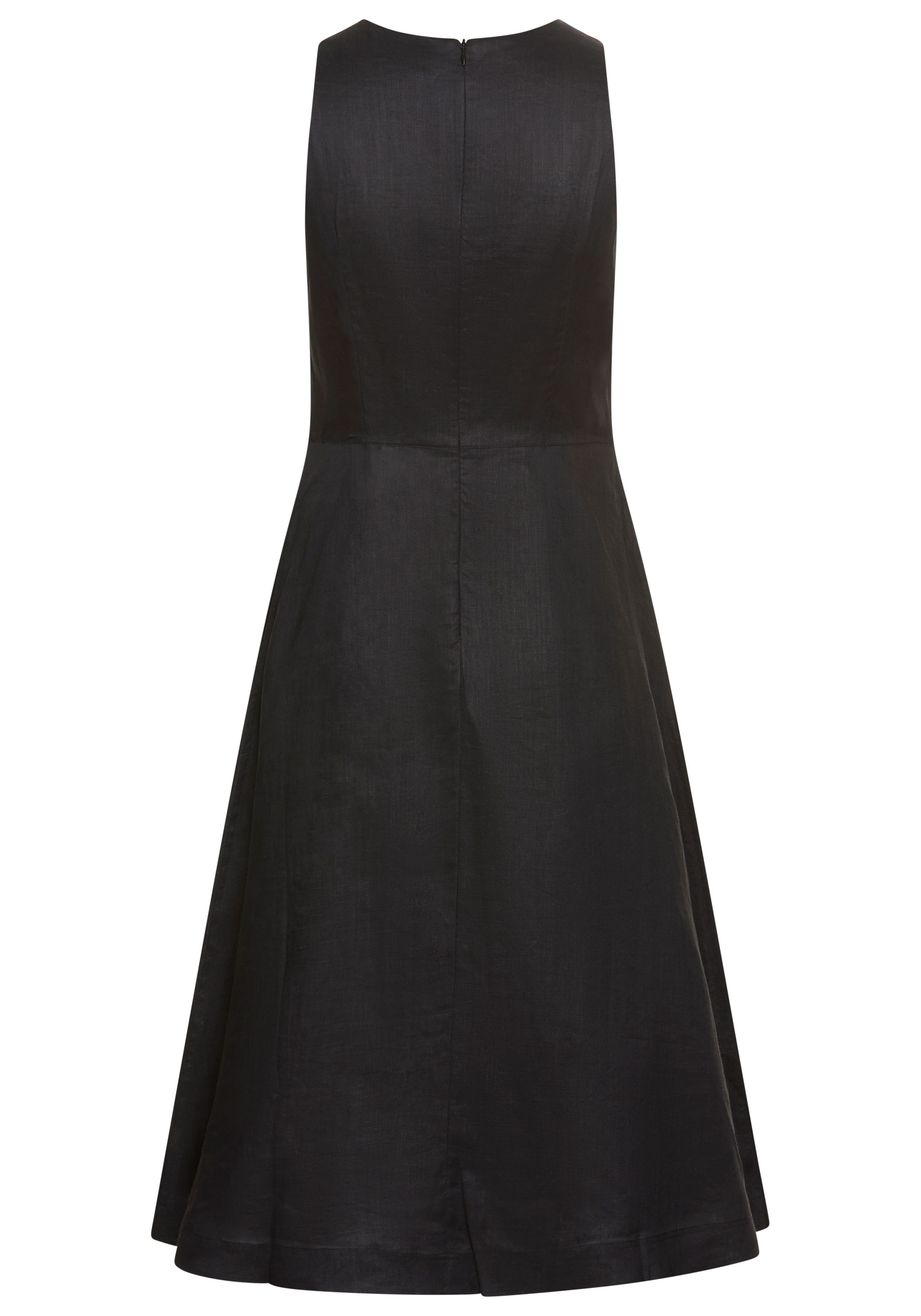 BOSS ORANGE A-Linien-Kleid Dasico Premium Damenmode in Ramie-Qualität günstig online kaufen