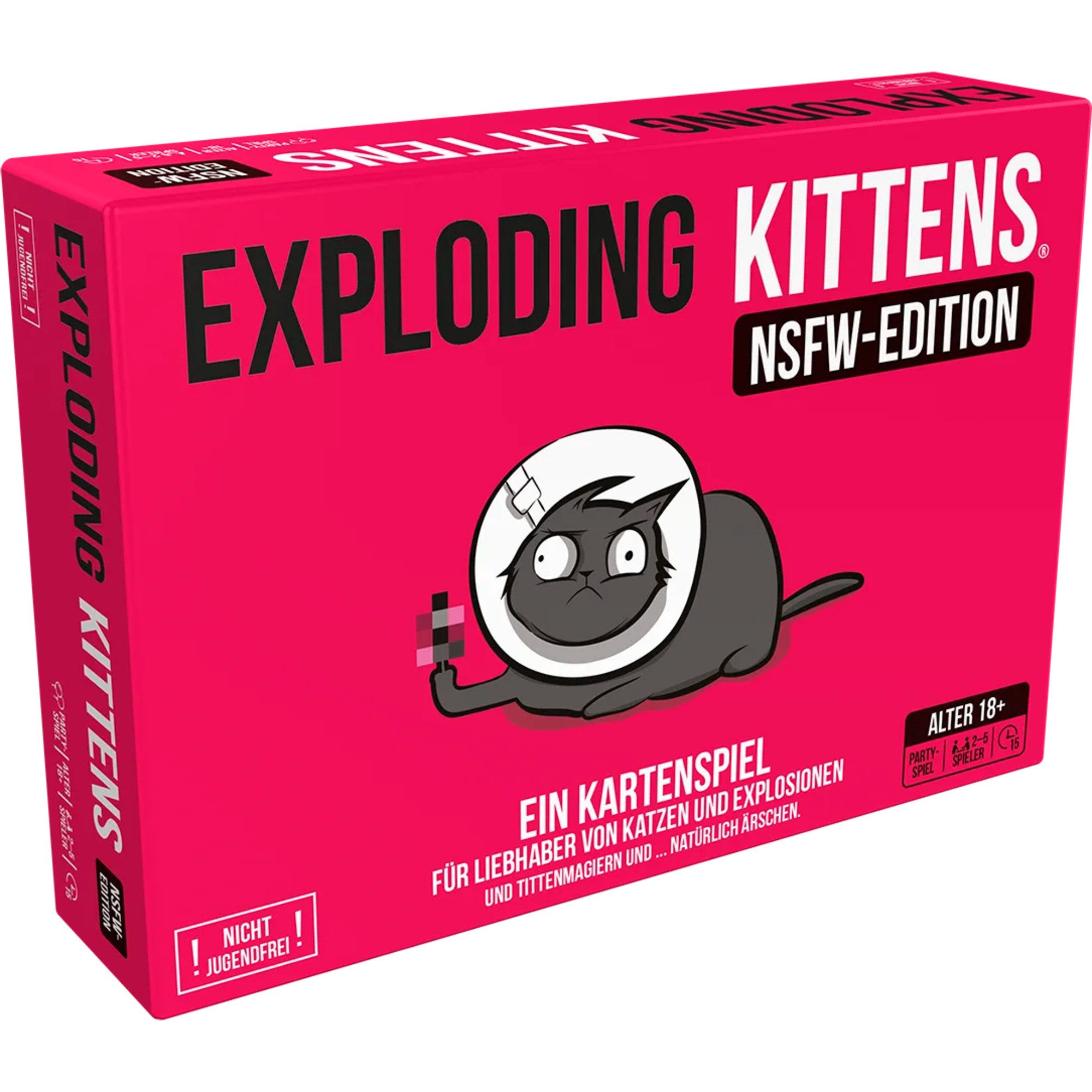 Asmodee Spiel Asmodee Exploding Kittens - NSFW-Edition