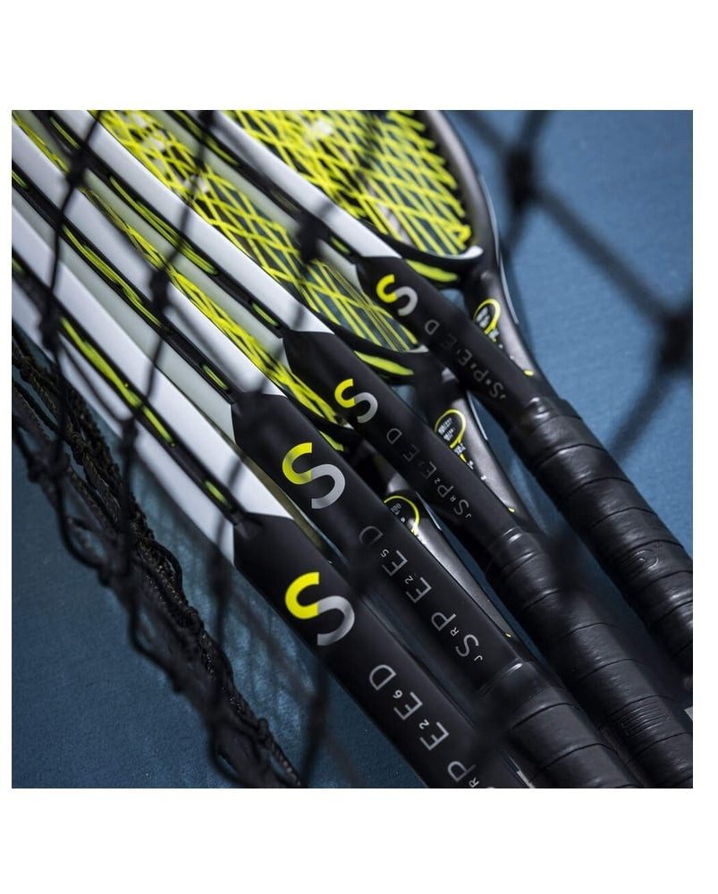 Head Tennisschläger IG Speed JR 25in (9-12 Jahre) 2024 schwarz/grau - besaitet