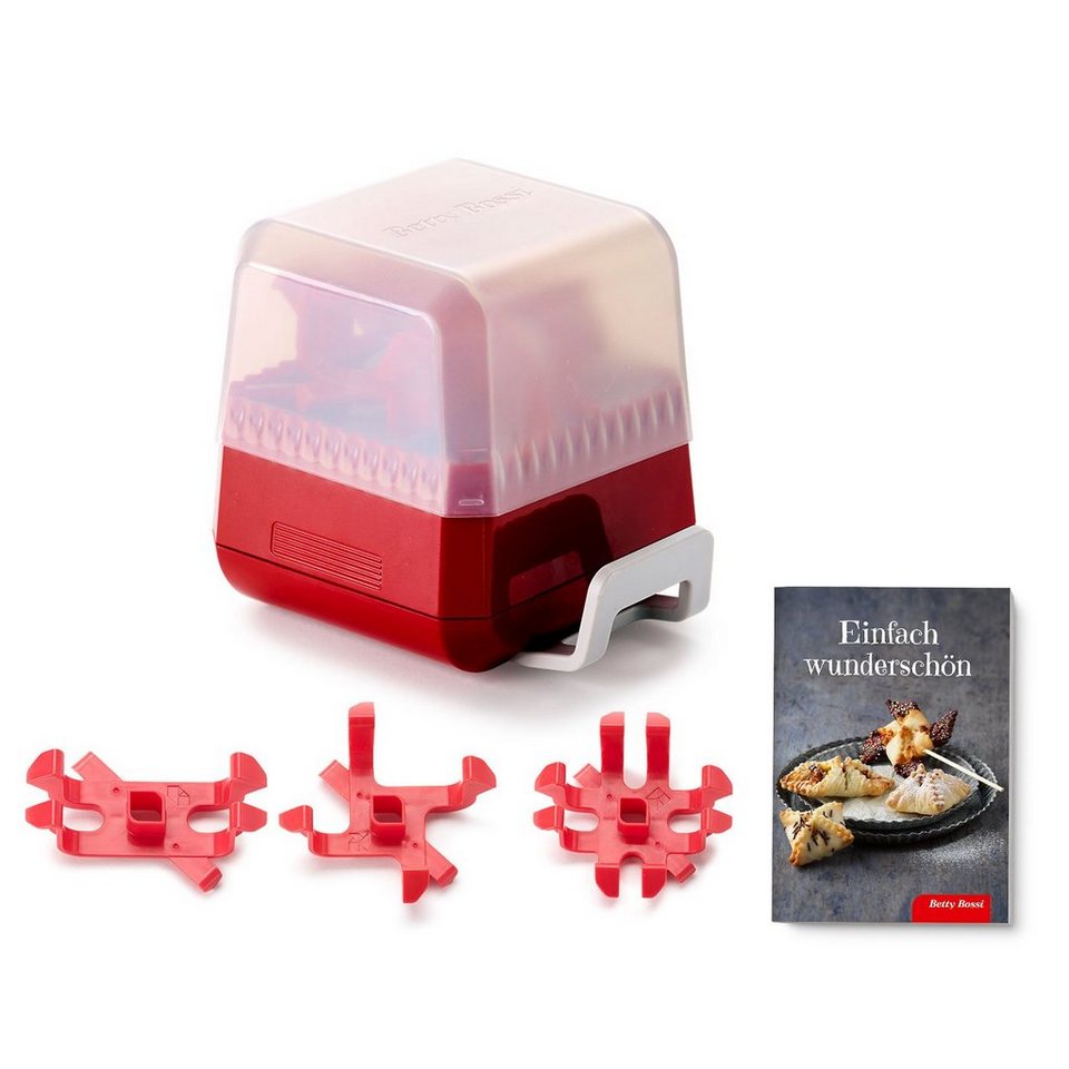 Betty Bossi Ausstechform Wunderbox rot, Kunststoff, mit Rezeptheft Betty Bossi Ausstechform Wunderbox rot, Kunststoff, mit Rezeptheft