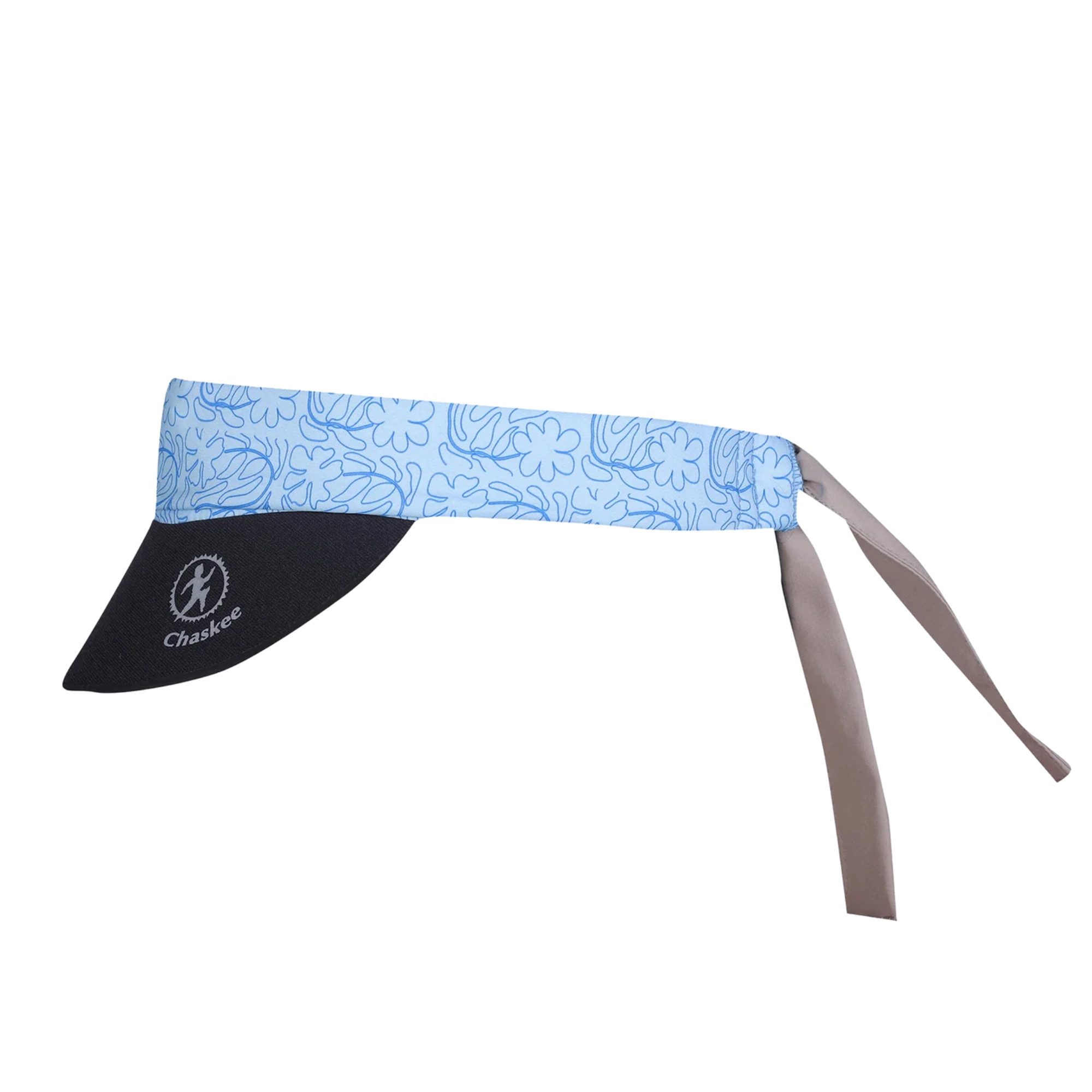 Chaskee Sonnenhut Visor Snap Cap Secret Garden Light Blue