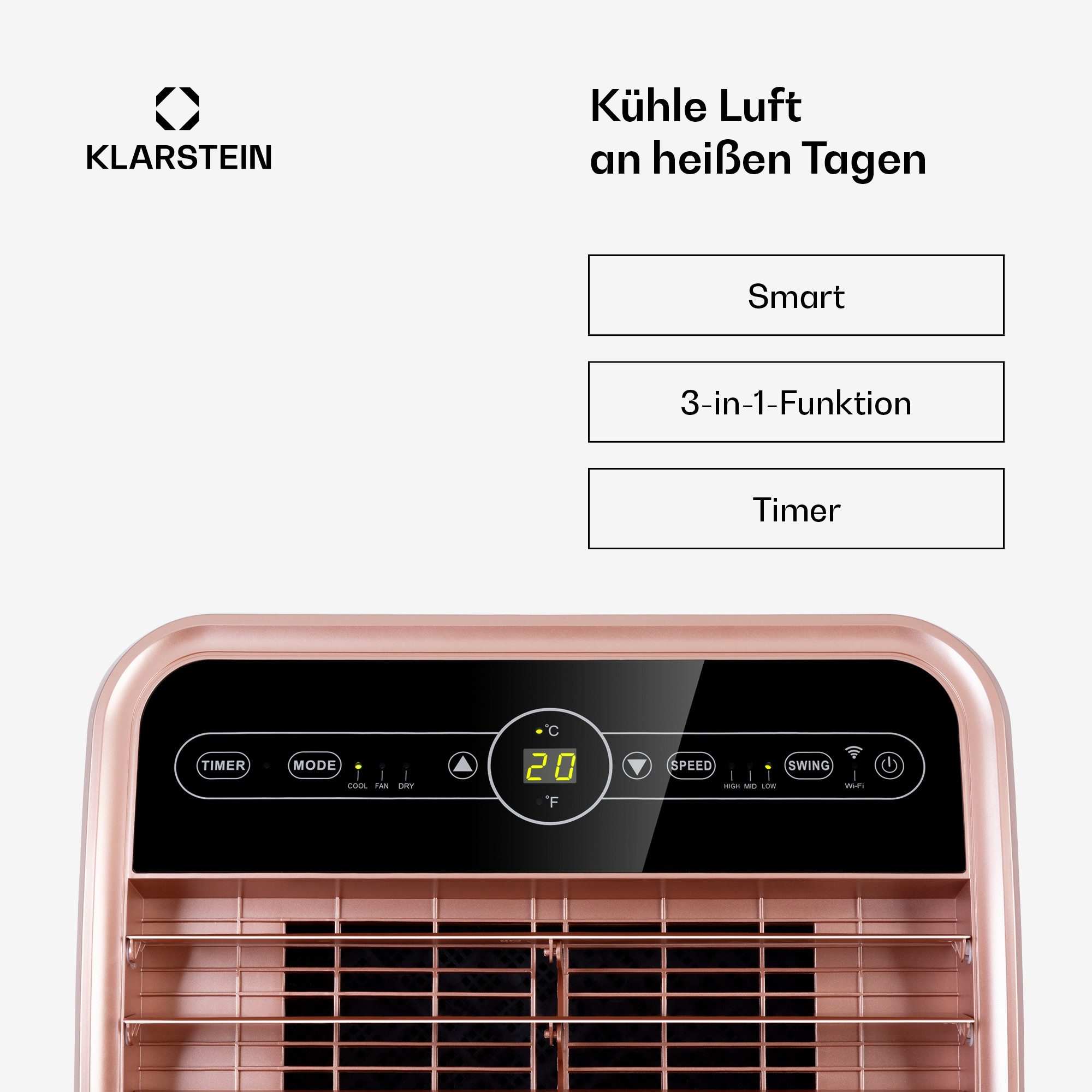 Klarstein Metrobreeze New York Smart 12k portable air conditioner/cooler