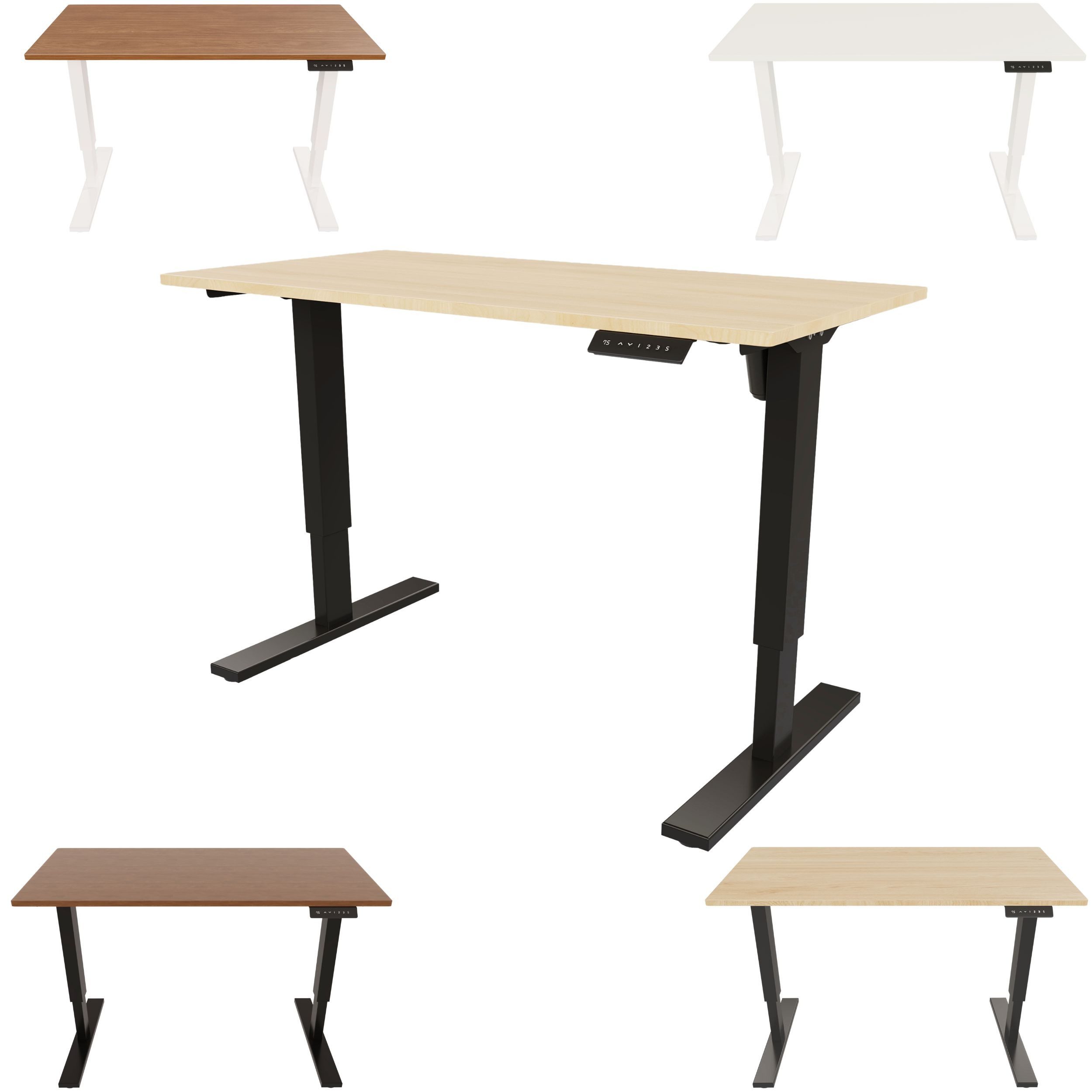 Bisley Schreibtisch E-StarterTech, in - Maße: H 74 x B 140 x T 60 cm