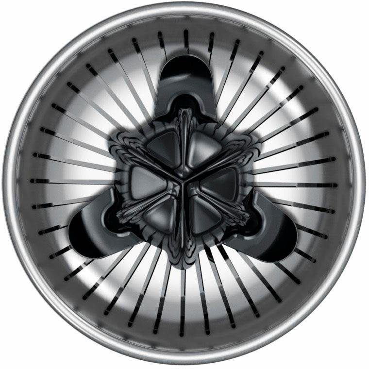 BOSCH Zitruspresse VitaStyle MCP72GPB, 1,0l Glas-Karaffe, spülmaschinengeeignete Teile, 40 W, Universal-Presskegel für kleine und große Früchte, schwarz