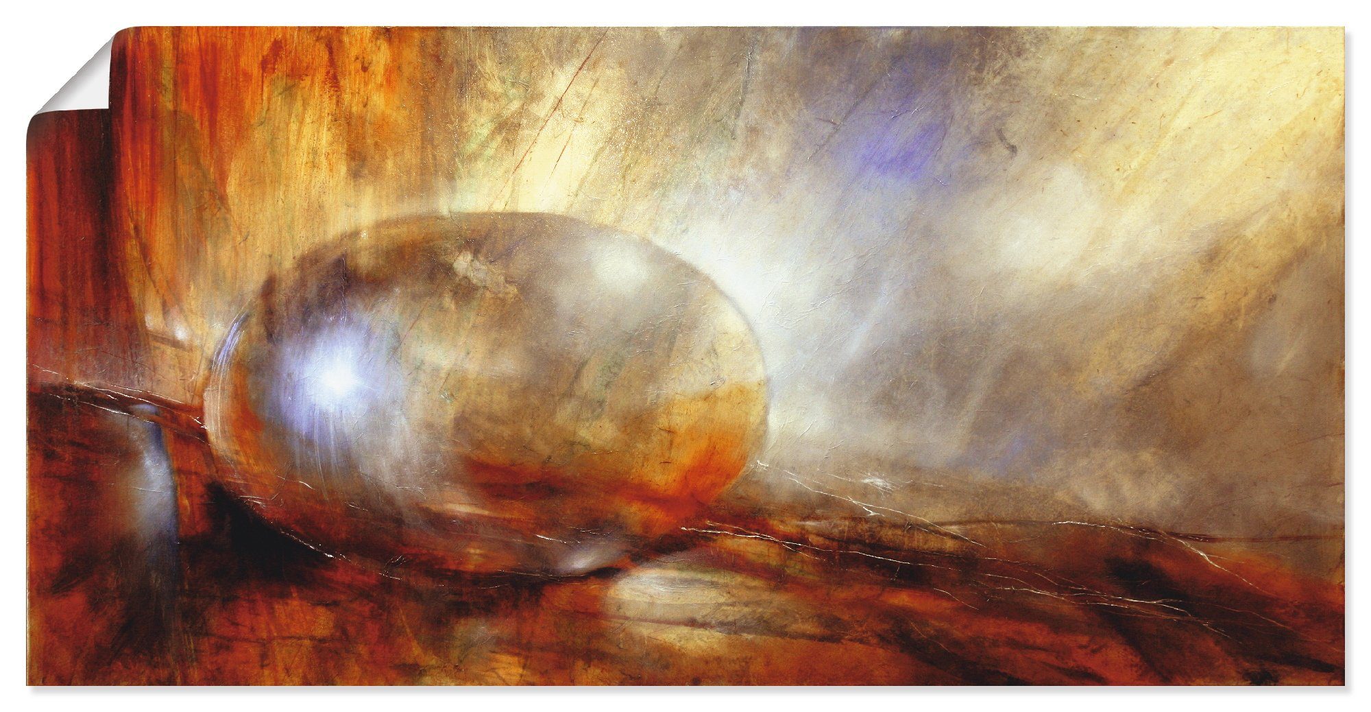 Artland Wandbild Brainstorming, Muster (1 St), als Leinwandbild, Poster in verschied. Größen