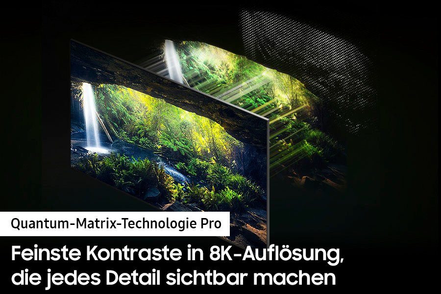 Samsung GQ85QN900CT LED-Fernseher (214 HDR Zoll, 8K, 8K, Infinity Screen) 8K Neo Pro, Quantum Quantum Neural cm/85 Smart-TV, Prozessor