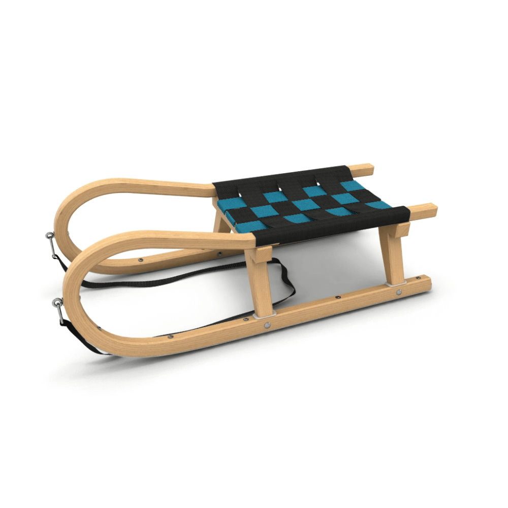 Kathrein Rodel Familienrodel Einsitzer schwarz