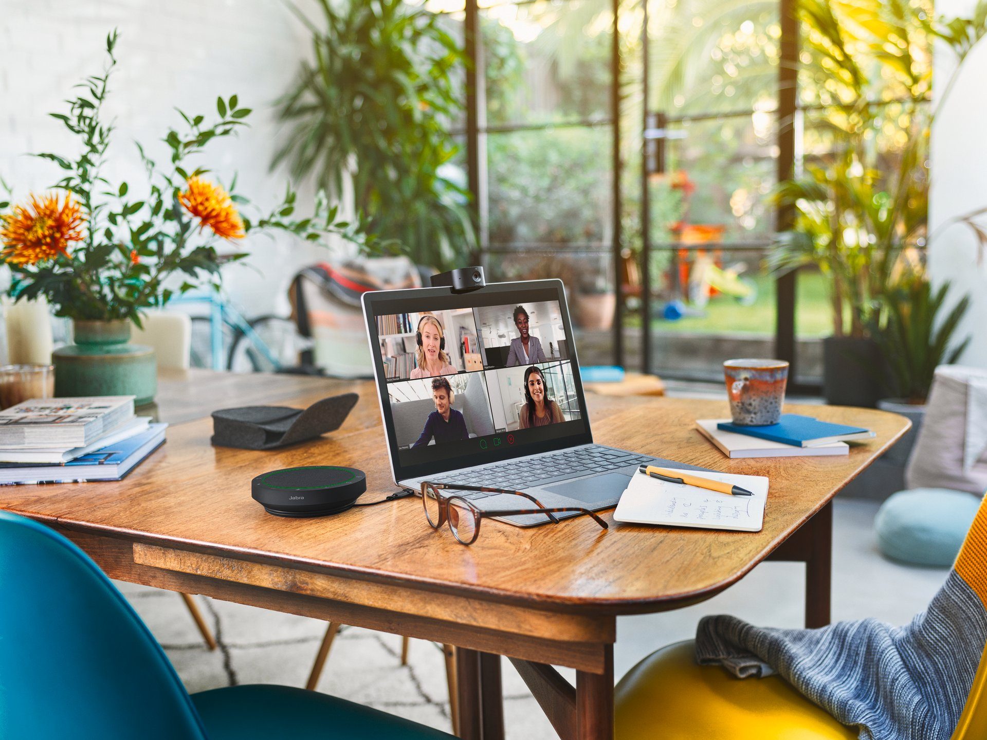 Jabra SPEAK2 55 MS Bluetooth-Lautsprecher (Bluetooth, USB- & Bluetooth-Konferenzlösung)