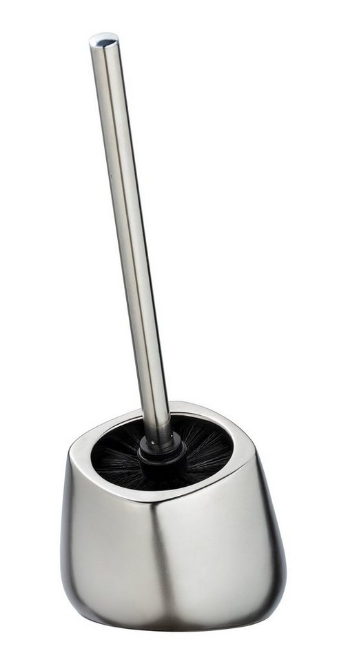 WC-Garnitur »Biot Chrom matt«, WENKO, WC-Bürstenhalter aus hochwertiger