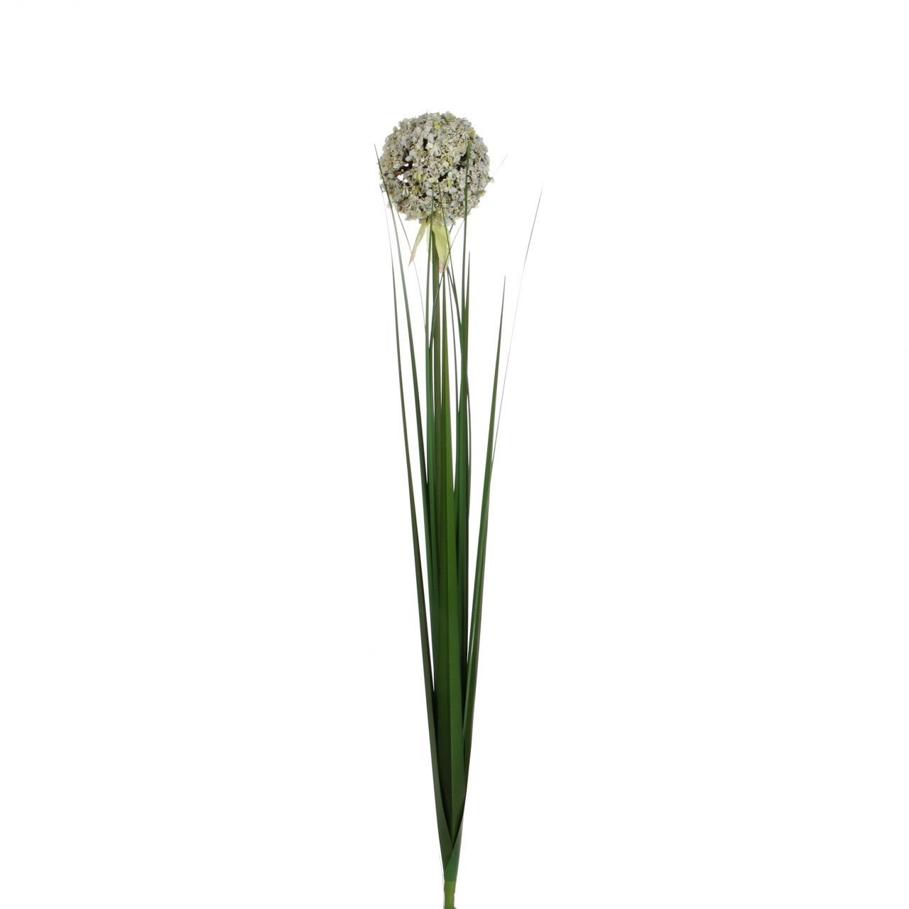 Kunstpflanze Mica künstliche Allium weiß, 80 cm, Mica Decorations