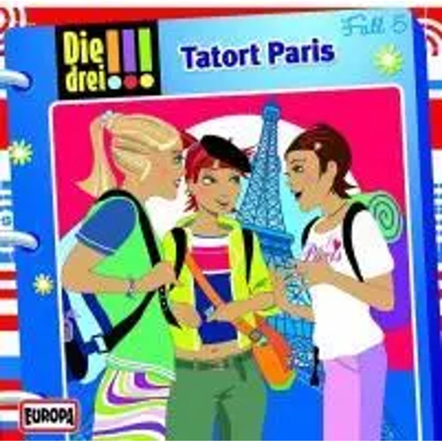 United Soft Media Hörspiel Die drei !!! 05. Tatort Paris (drei Ausrufezeichen)