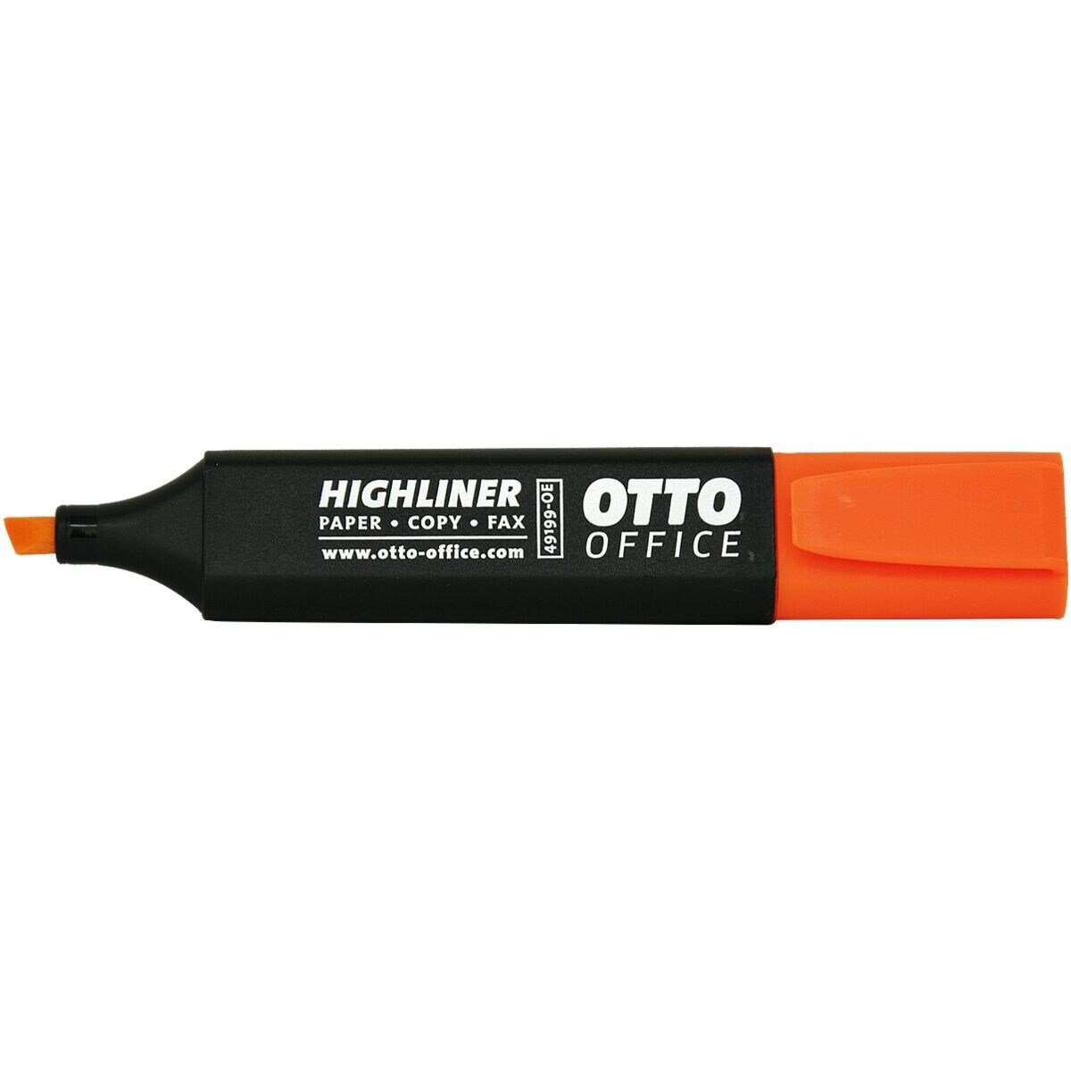 Otto Office Marker Highliner, (1-tlg), Textmarker mit Keilspitze