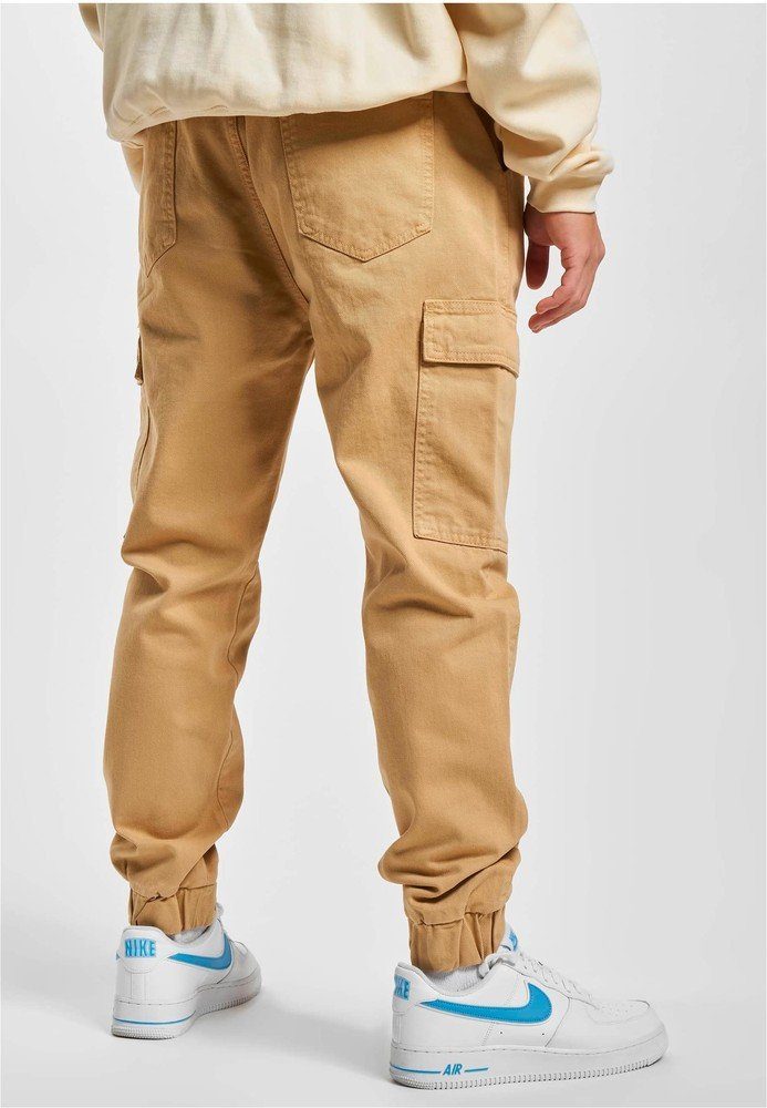DEF Cargohose Khaki Cargo Pockets Pants