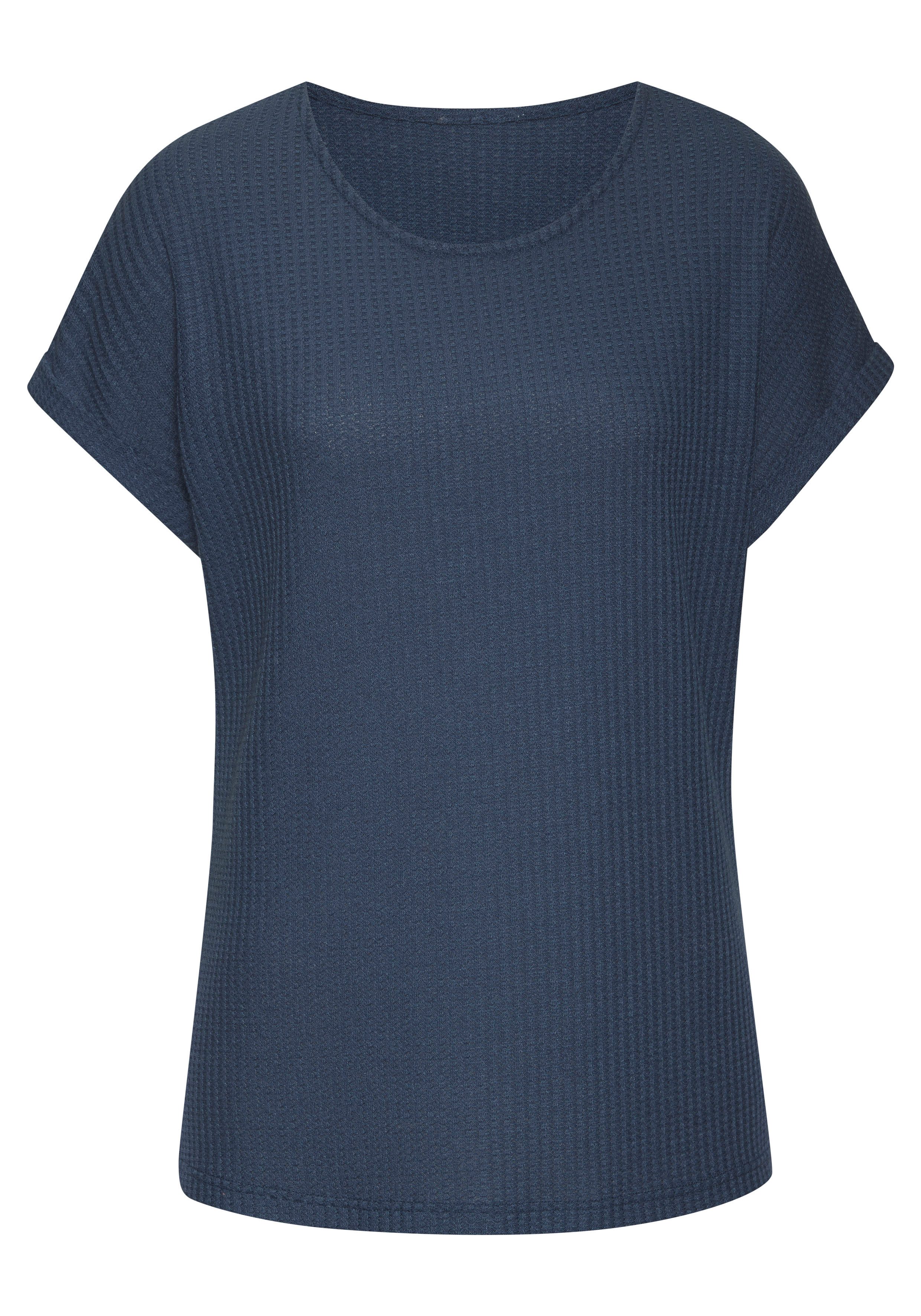 Vivance Kurzarmshirt aus weicher Piqué-Qualität günstig online kaufen