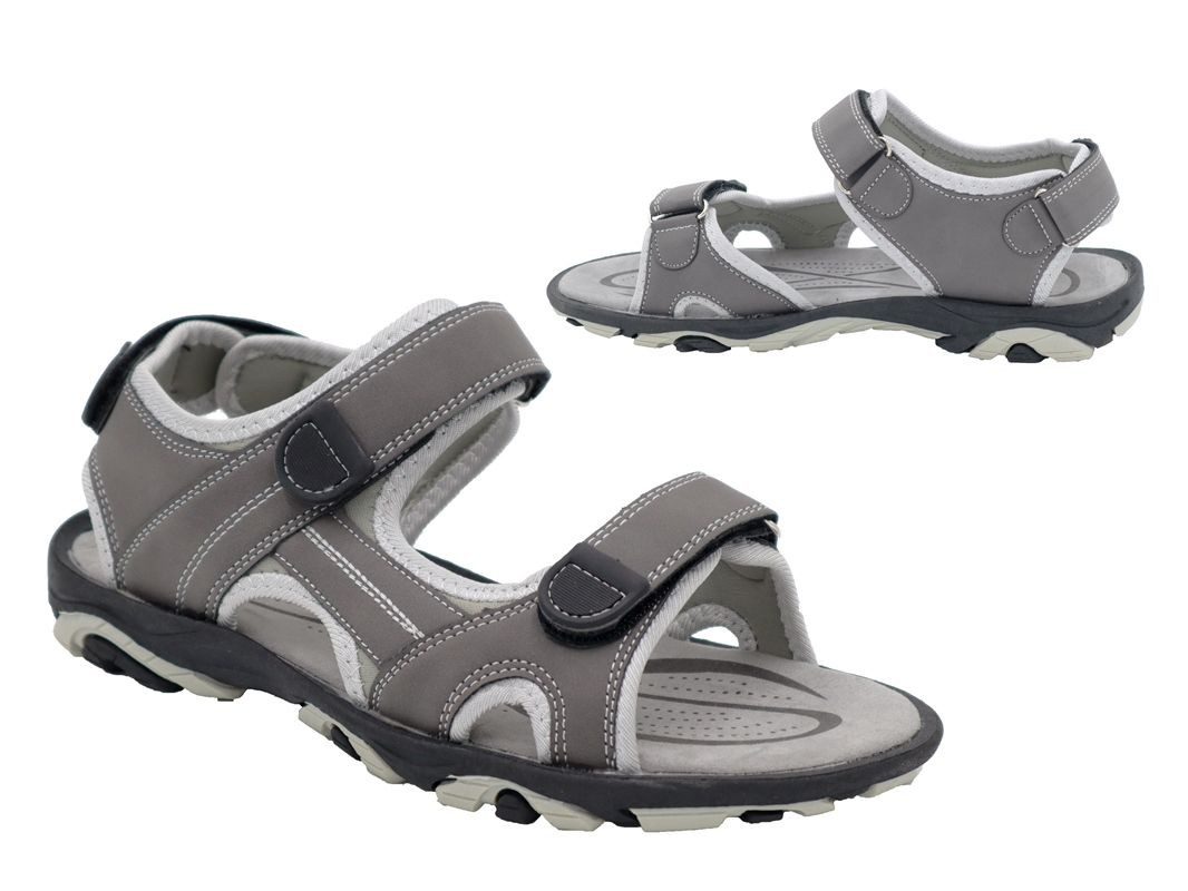 emeco Herren Sandalen Pantoffel Hausschuhe Sandaletten Schuhe Schnalle BC-4 günstig online kaufen