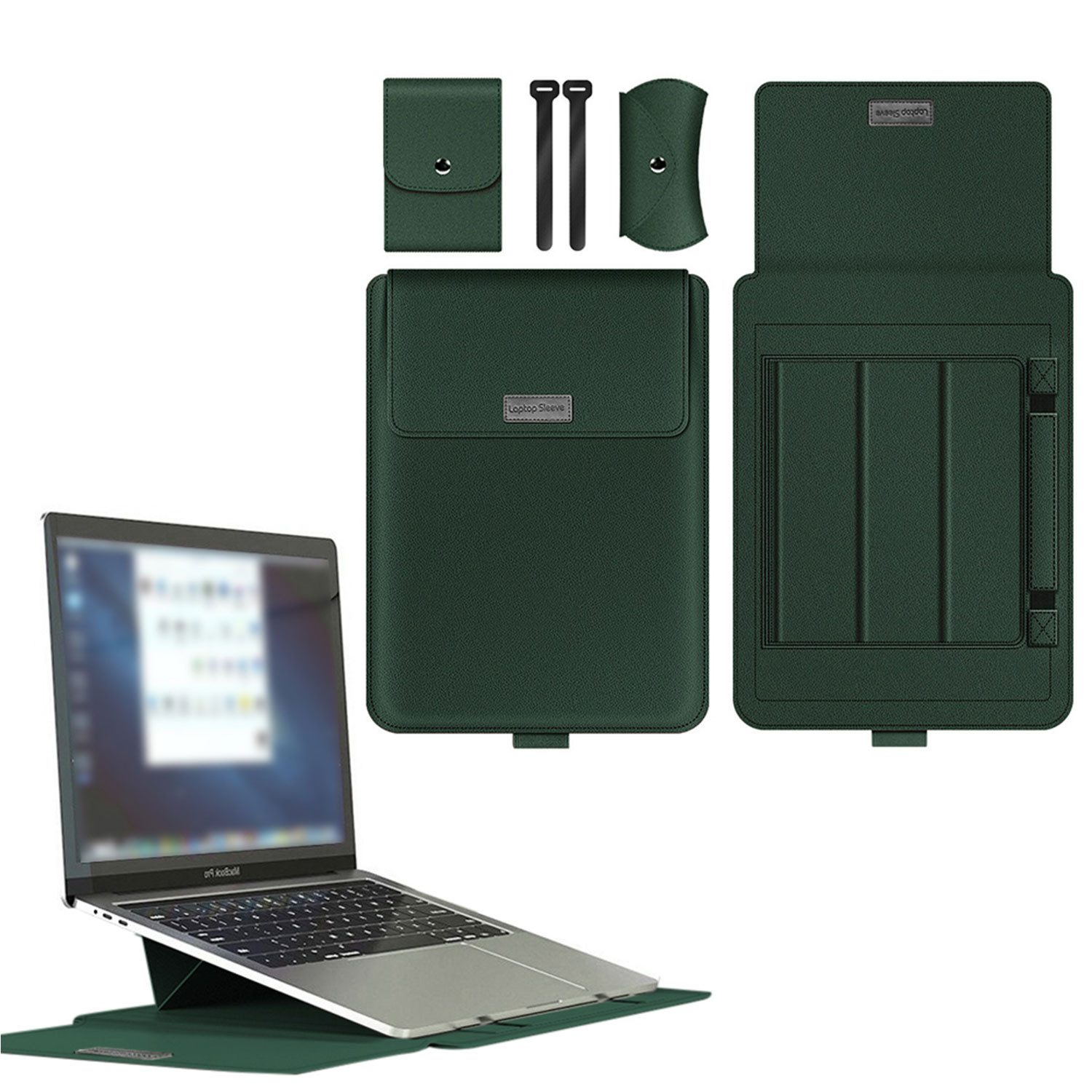 Refttenw Laptoptasche Laptop-Hülle mit klappbarem Ständer günstig online kaufen