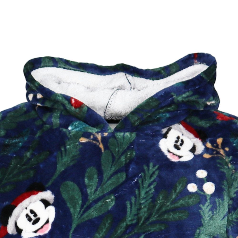 Disney Sweatponcho Disney Mickey Maus Kuschelponcho Kuscheldecke mit Ärmeln günstig online kaufen