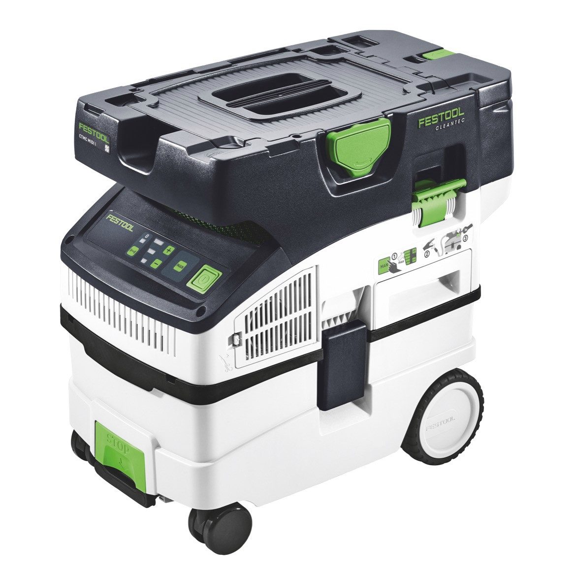 FESTOOL Akku-Handstaubsauger CTLC MIDI I-Basic Akku Absaugmobil 36 V Staubklasse L Solo (577066)