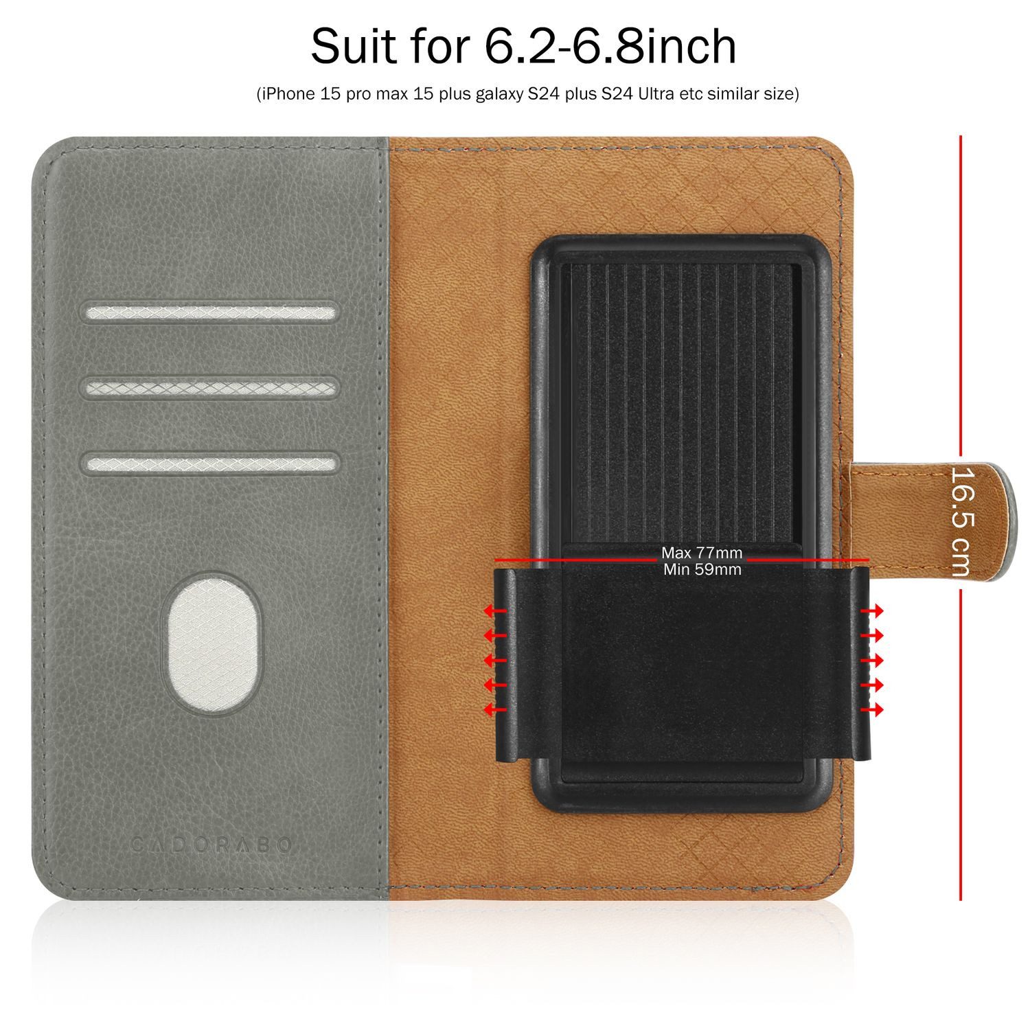 Cadorabo Handyhülle für Oppo A53s Hülle Oppo A53s, Hülle mit Kartenfach 360 Grad Schutzhülle Flip Case Cover Handy Tasche