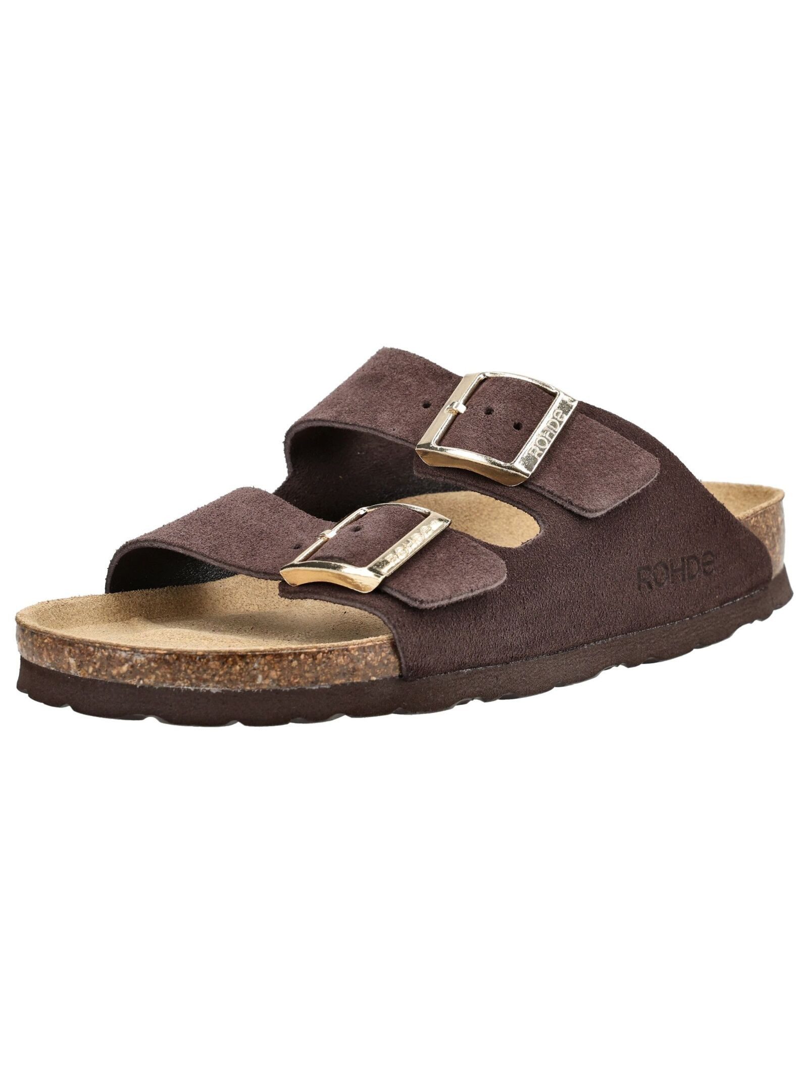 Rohde Rohde Pantoletten Veloursleder Pantolette