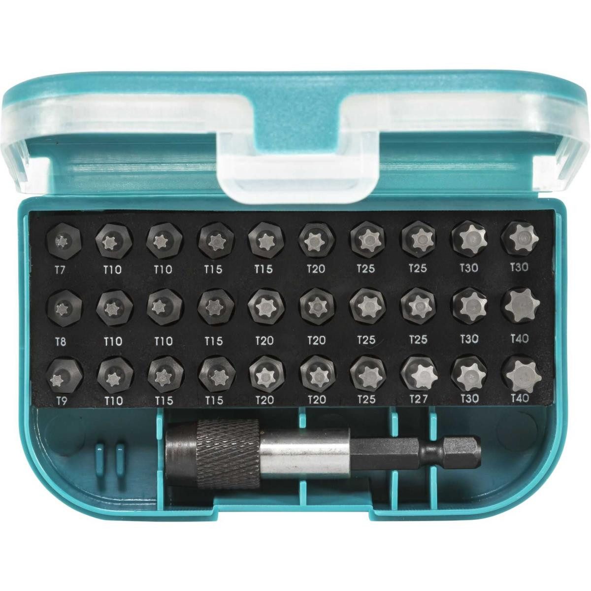 Akku-Multifunktionswerkzeug Makita P-73352 T-Bit-Set 31-tlg.