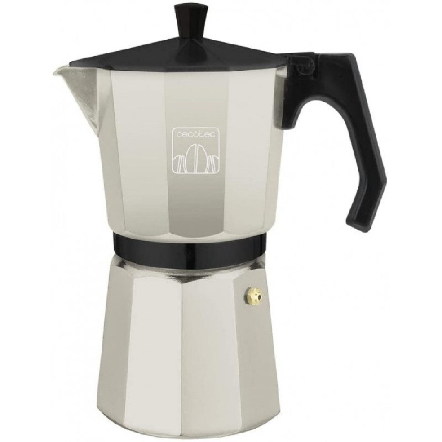 Cecotec Mokkamaschine, 0.775l Kaffeekanne, Cumbia Mokclassic 1200 Beige