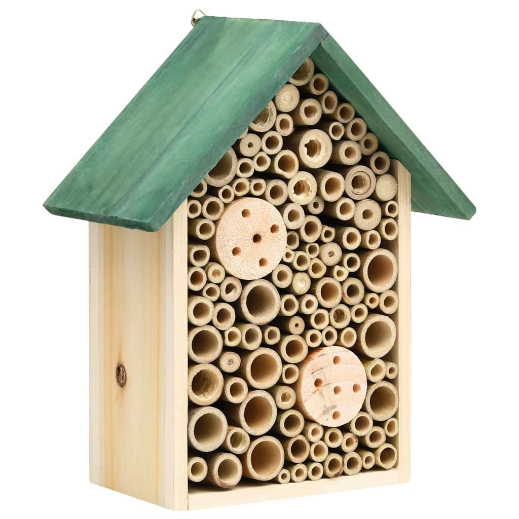 furnicato Insektenhotel Insektenhotels 2 Stk. 23x14x29 cm Massivholz Tanne, (1-St)