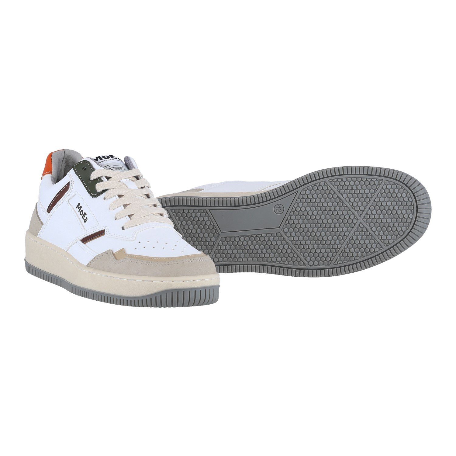 Moea Gen1 - All In Pumpkin - weiss/beige Herren Sneaker