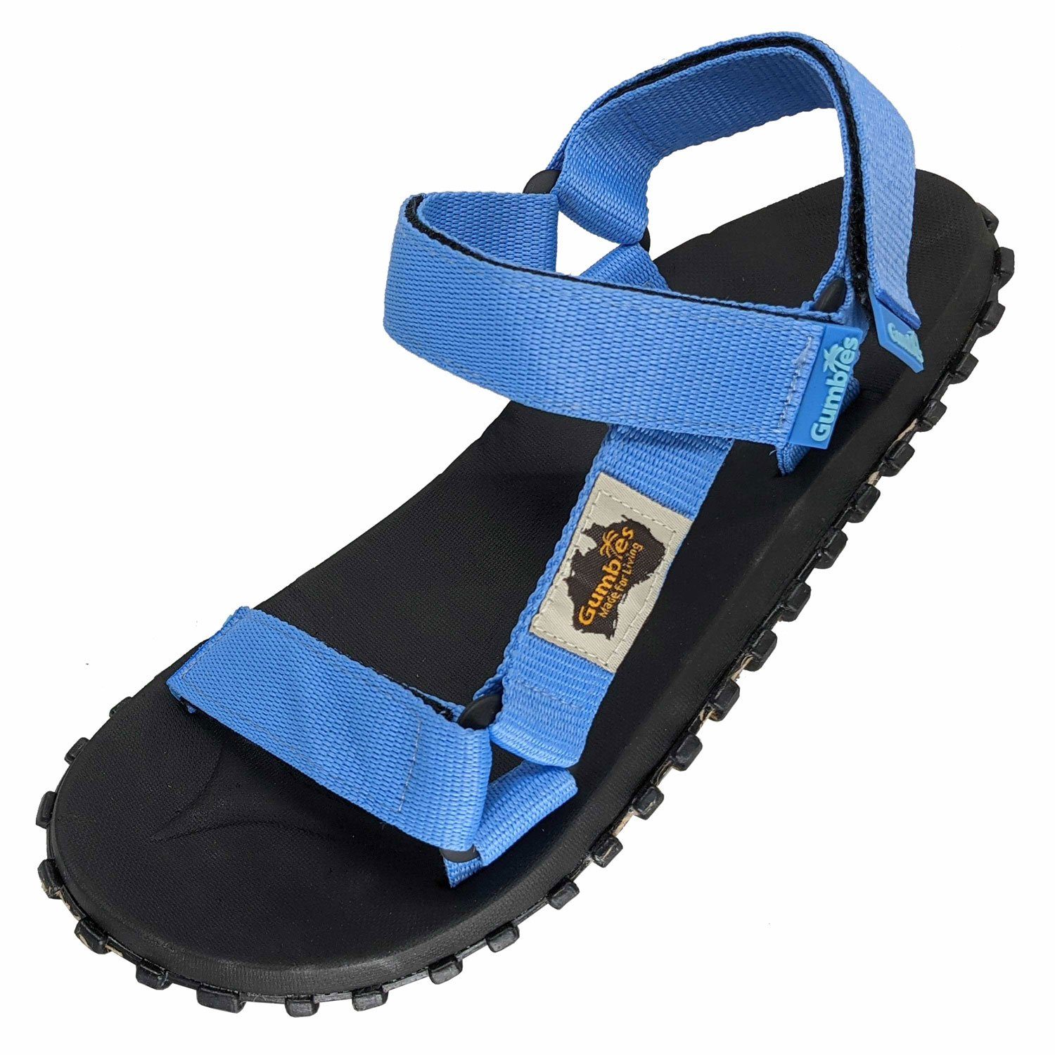 Gumbies Scrambler in Light Blue Sandalette aus recycelten Materialien »in farbenfrohen Designs« | Sandaletten