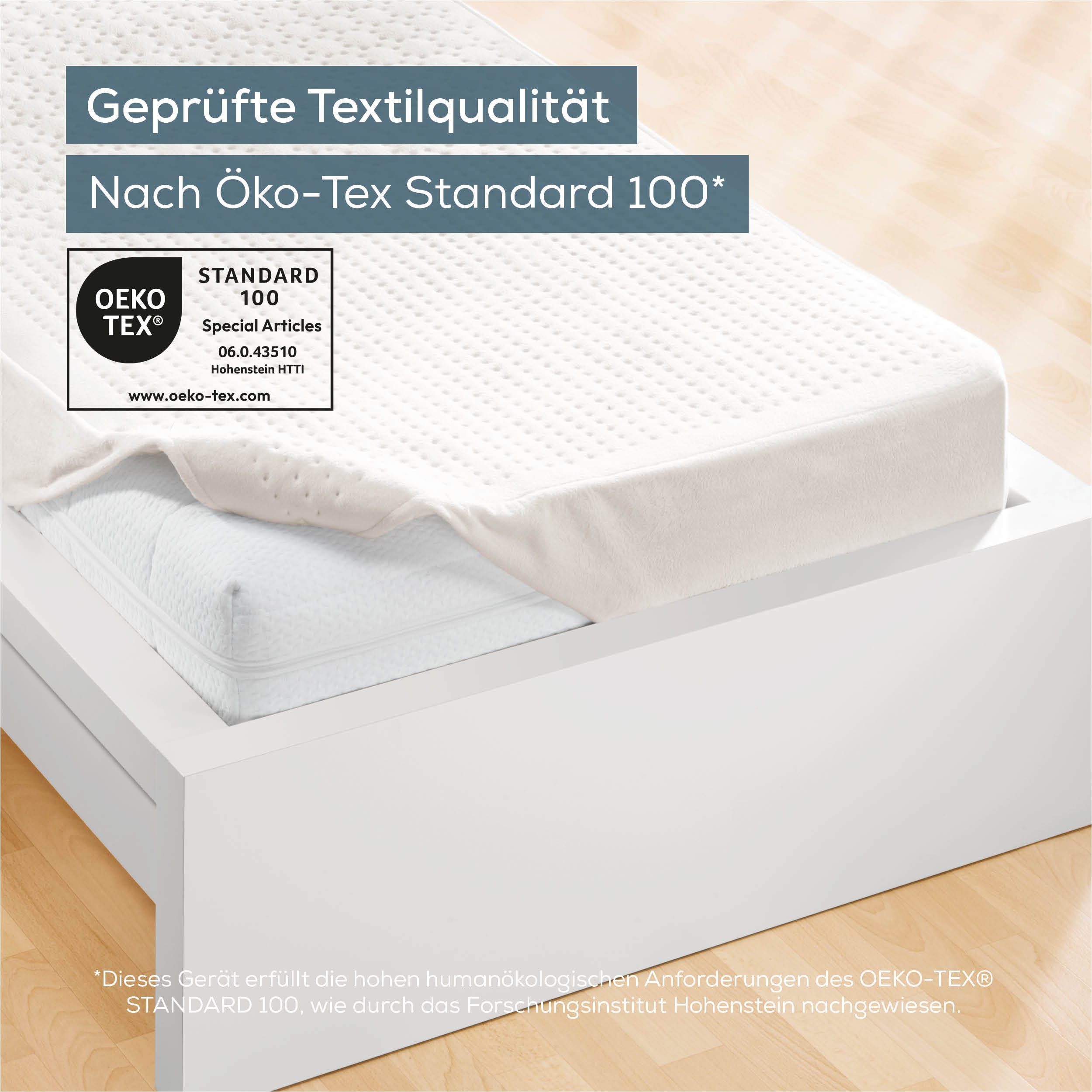 BEURER Wärmeunterbett UB 101 Cosy, 9 Temperaturstufen, 198 x 92 cm, waschbar, Wärmebettunterlage mit 9 Temperaturstufen und Rückschaltautomatik