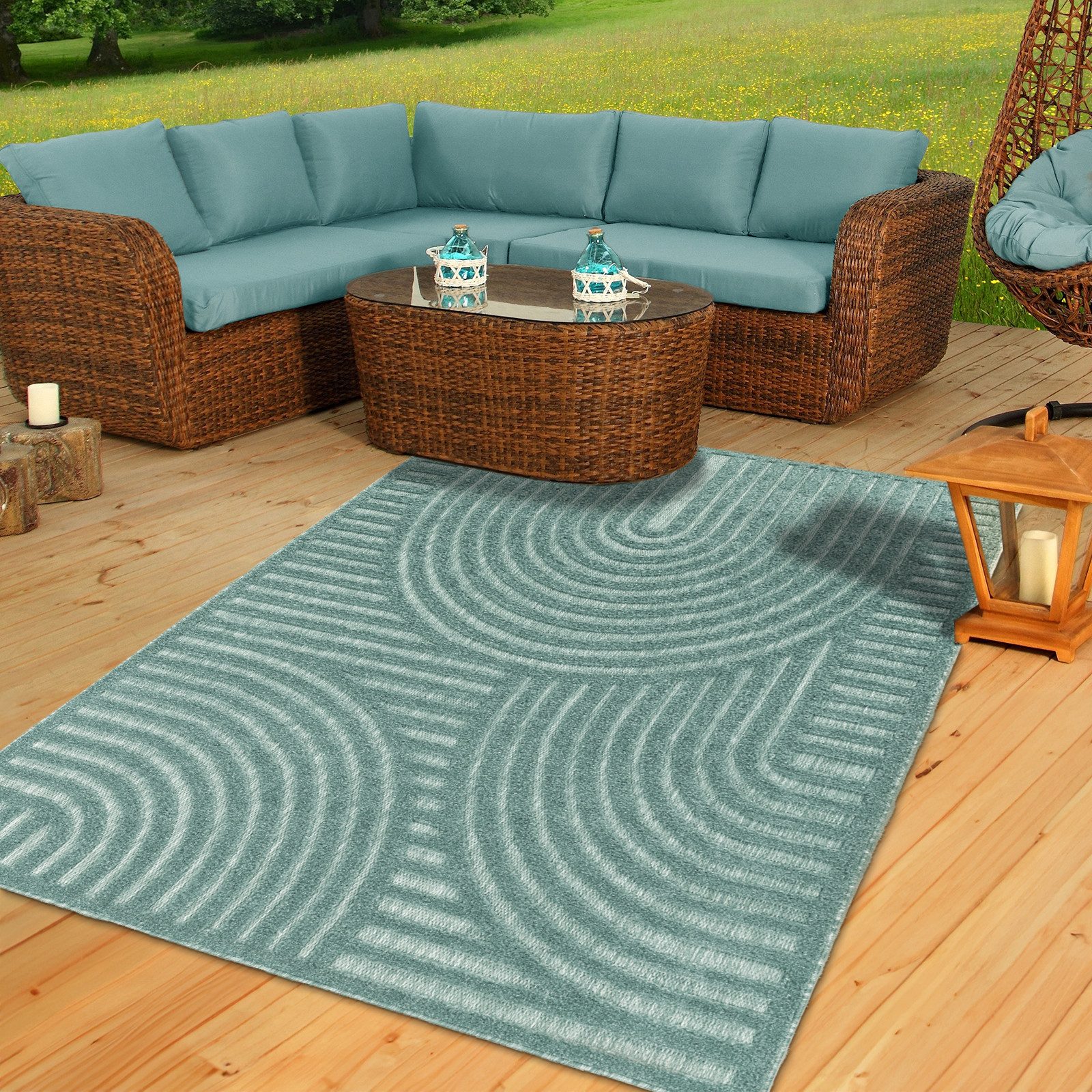 TaCa Home Teppich Outdoor Teppich wetterfest günstig online kaufen