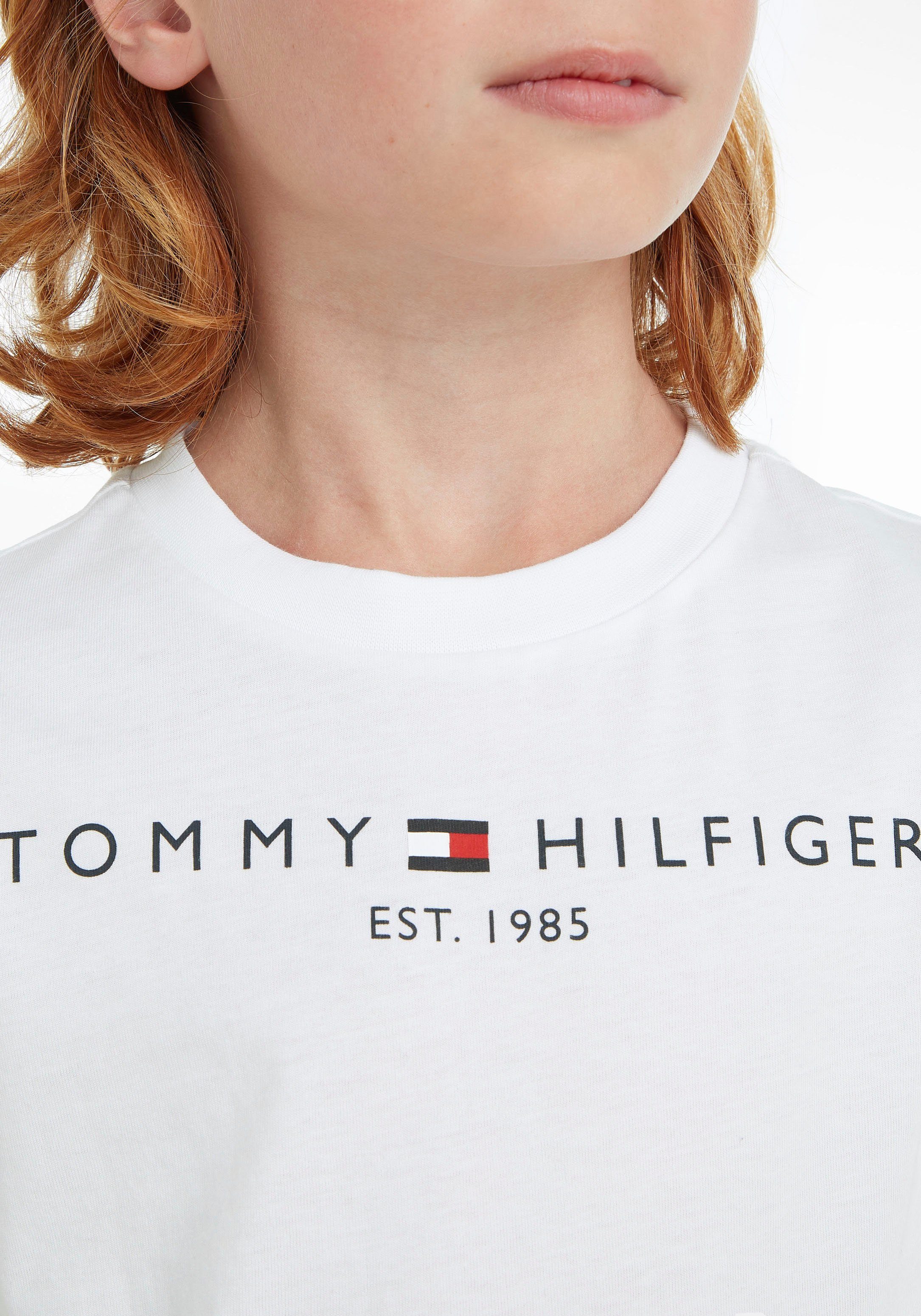 Tommy Hilfiger T-Shirt ESSENTIAL Kids TEE Mädchen Junior Kinder Jungen und MiniMe,für