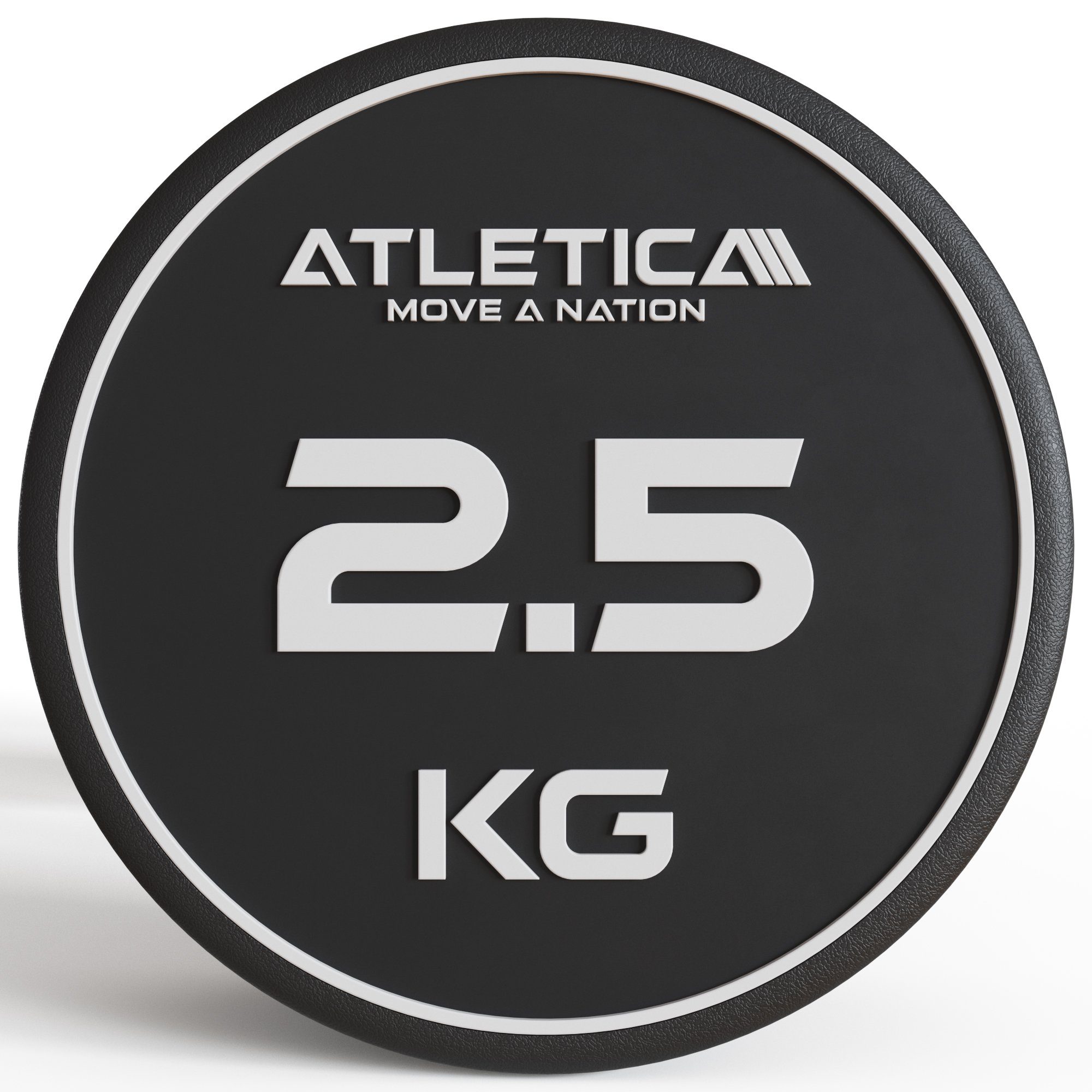 ATLETICA Kurzhantel Polyurethan Rundhanteln Paar, 2,5 kg - 40 kg, Extrem robust