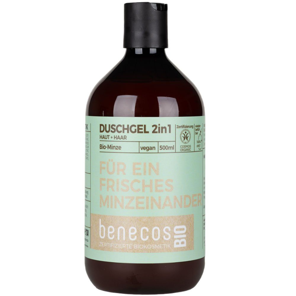 Benecos Duschgel in Minze, 500 ml